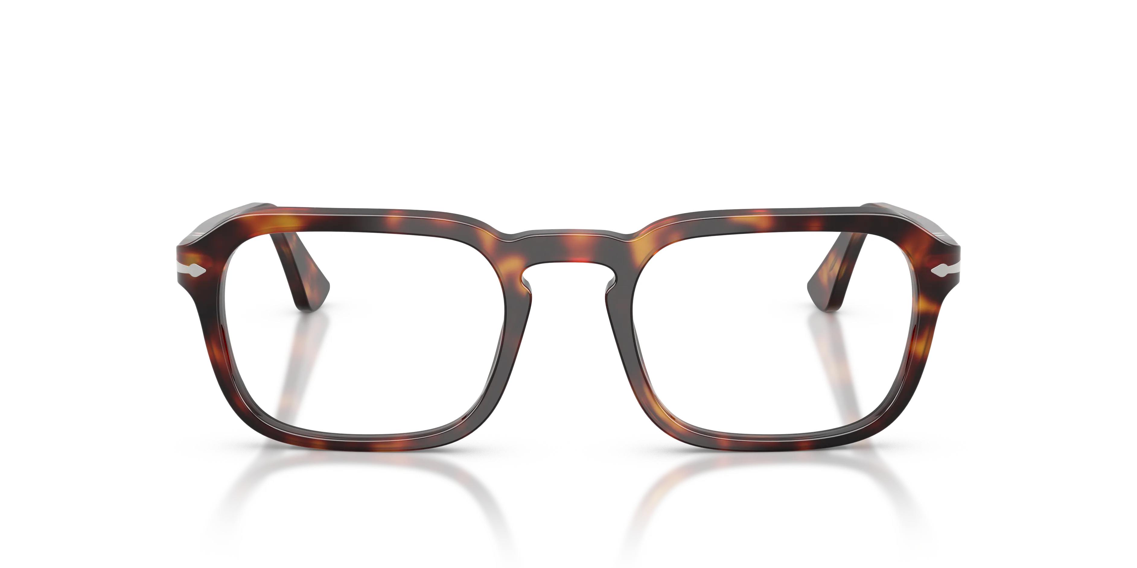Persol PO3390V 24 Montature da vista Acetato Tartaruga Squadrata Normale - immagine 3