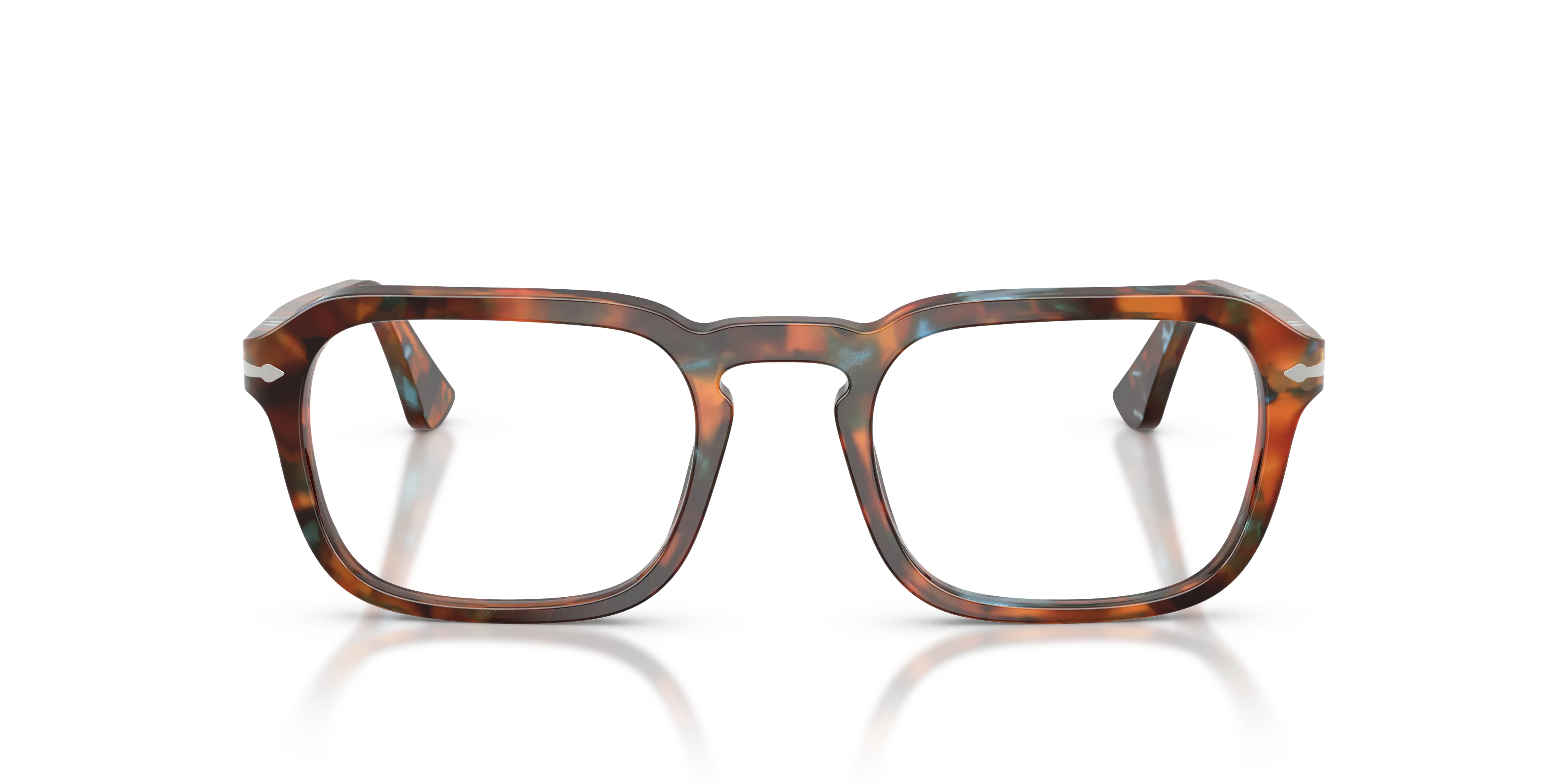 Persol PO3390V 1232 Montature da vista Acetato Blu Squadrata Normale - immagine 3