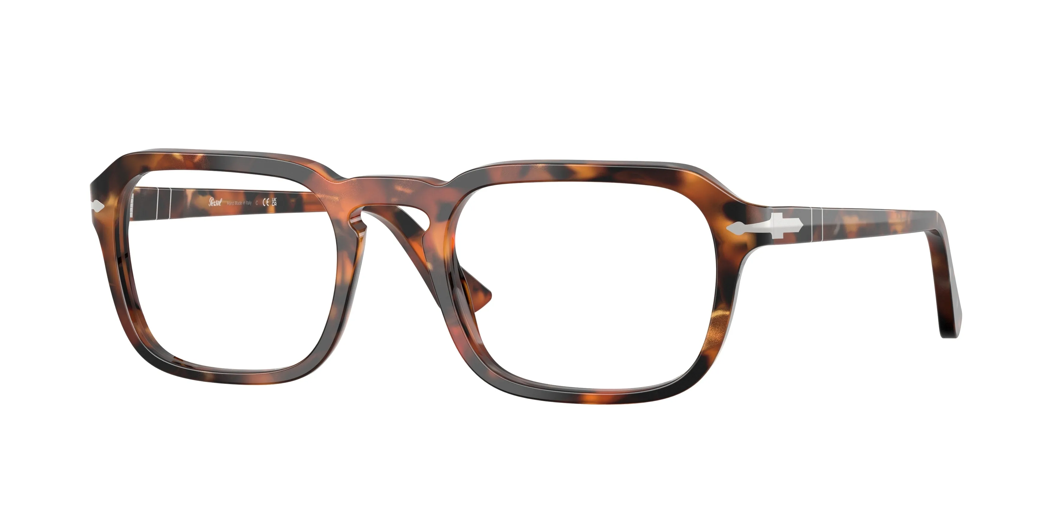 Persol PO3390V 1231 Montature da vista Acetato Marrone Squadrata Normale - immagine 1