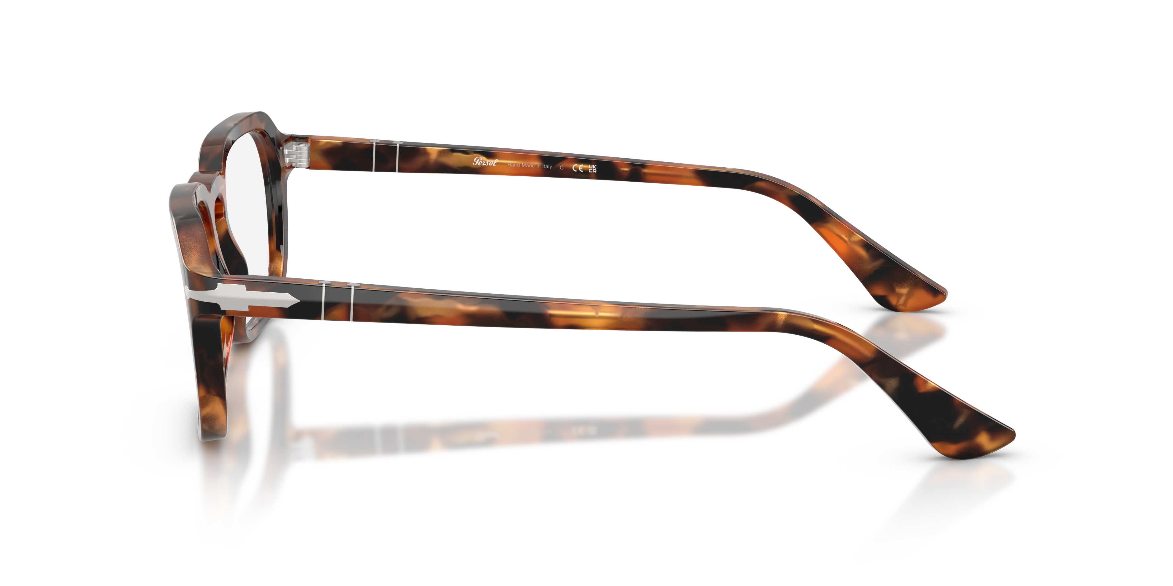 Persol PO3390V 1231 Montature da vista Acetato Marrone Squadrata Normale - immagine 4