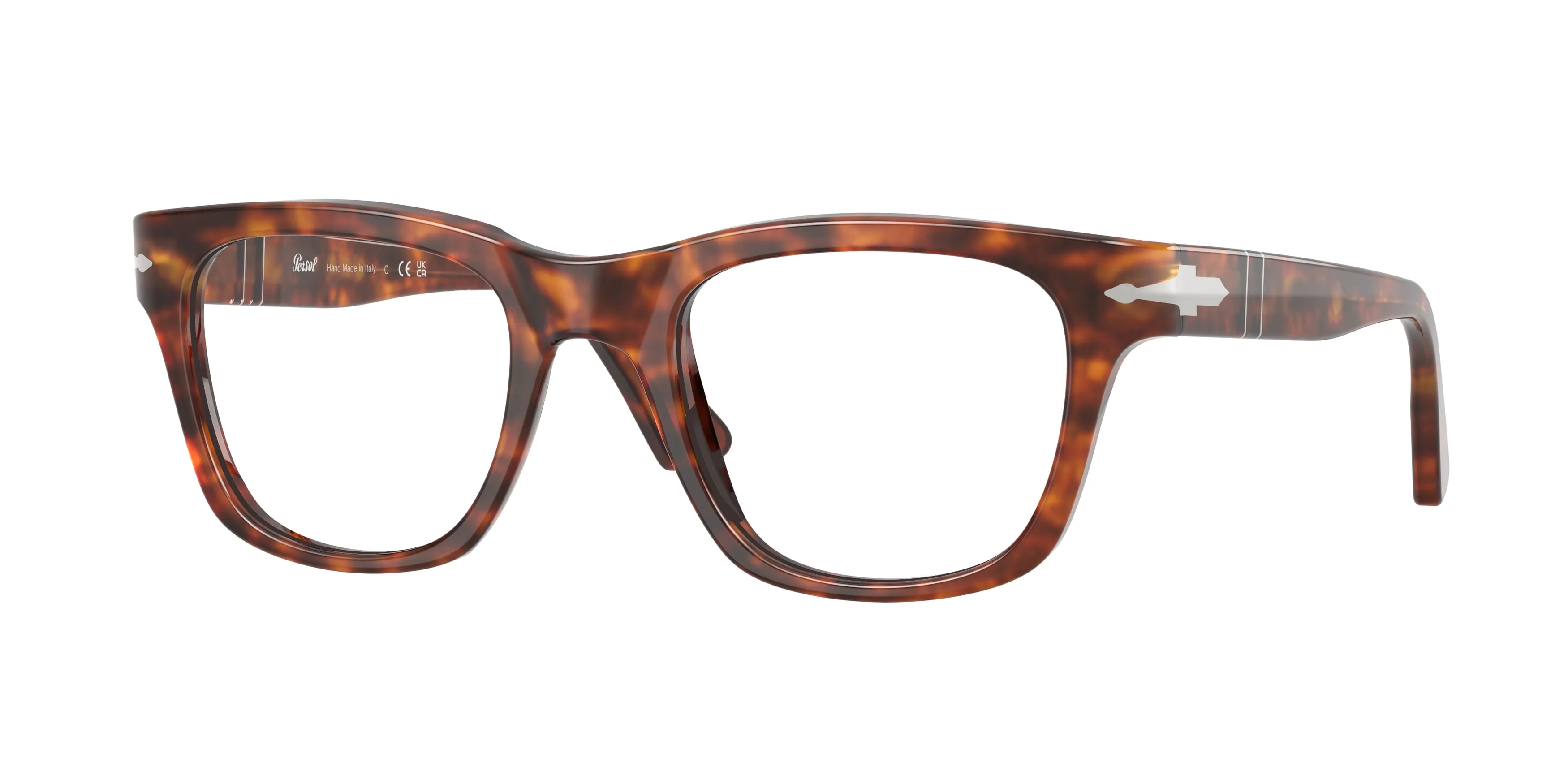 Persol PO3389V CECIL 24 Montature da vista Acetato Tartaruga Squadrata Normale - immagine 1