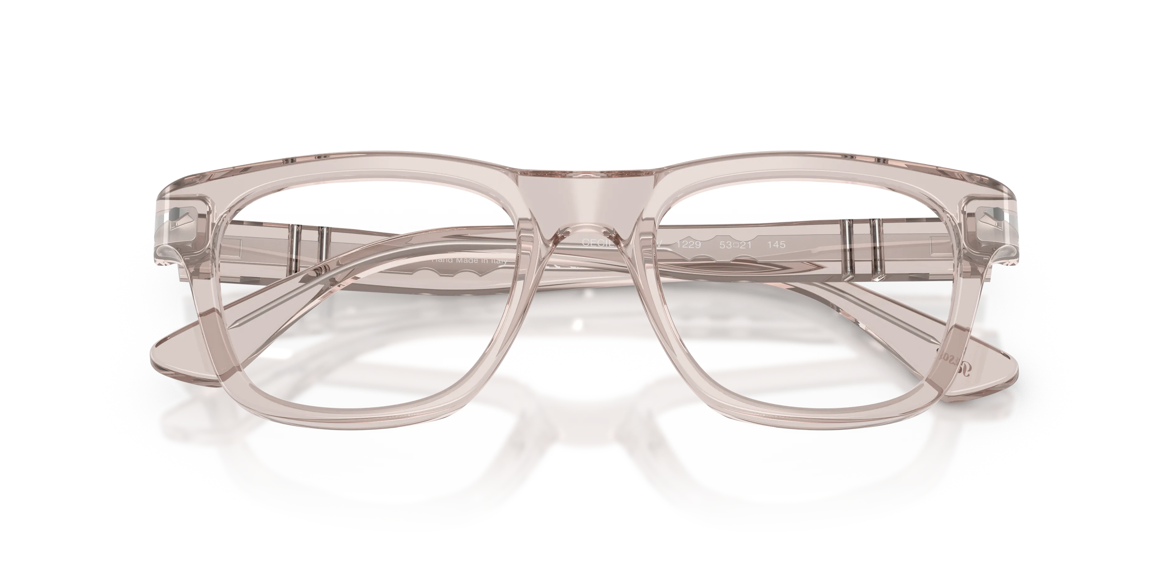 Persol PO3389V CECIL 1229 Montature da vista Acetato Grigio Squadrata Normale - immagine 2