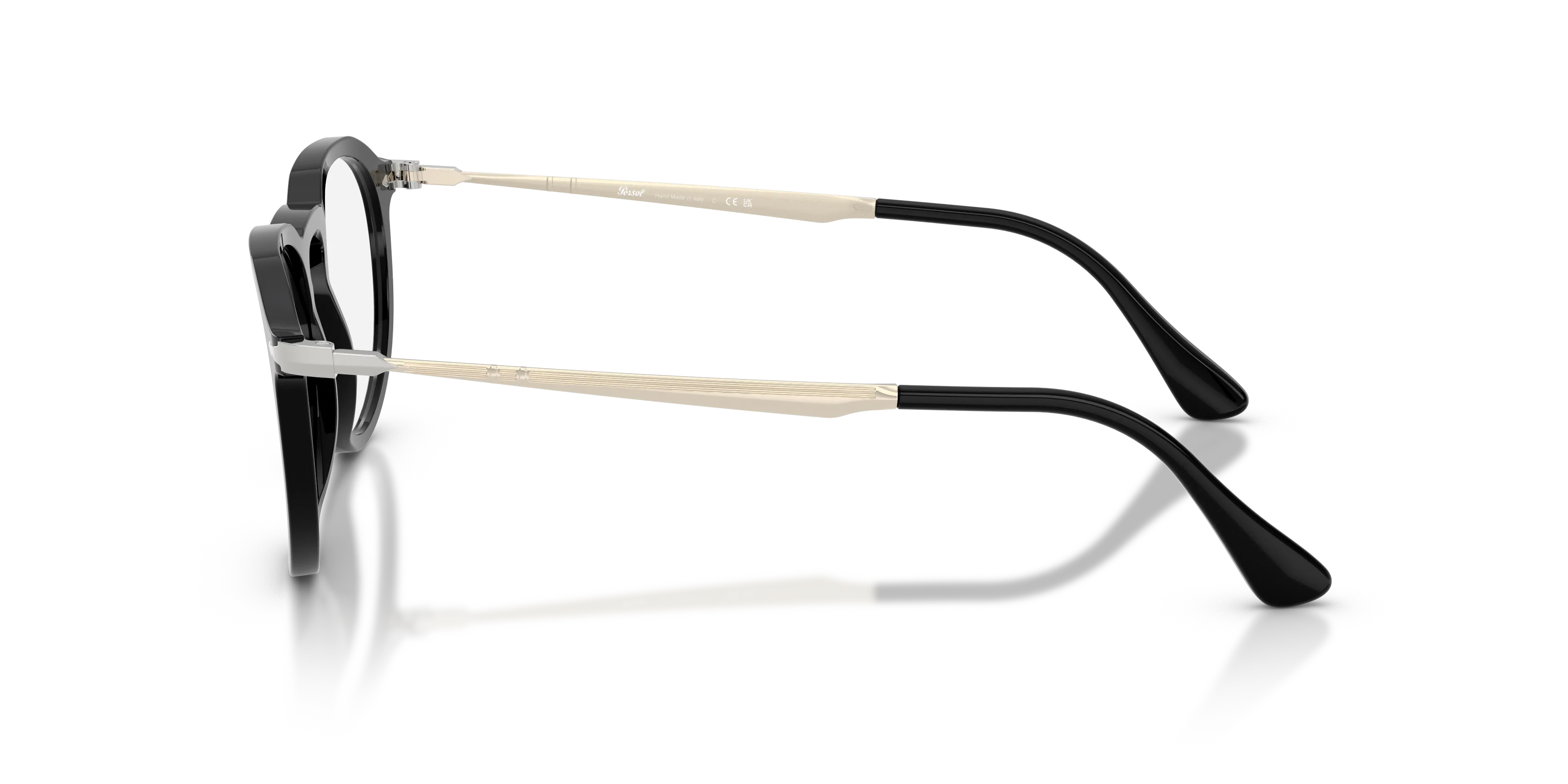 Persol PO3387V PIER 95 Montature da vista Acetato Nero Pillow Normale - immagine 4