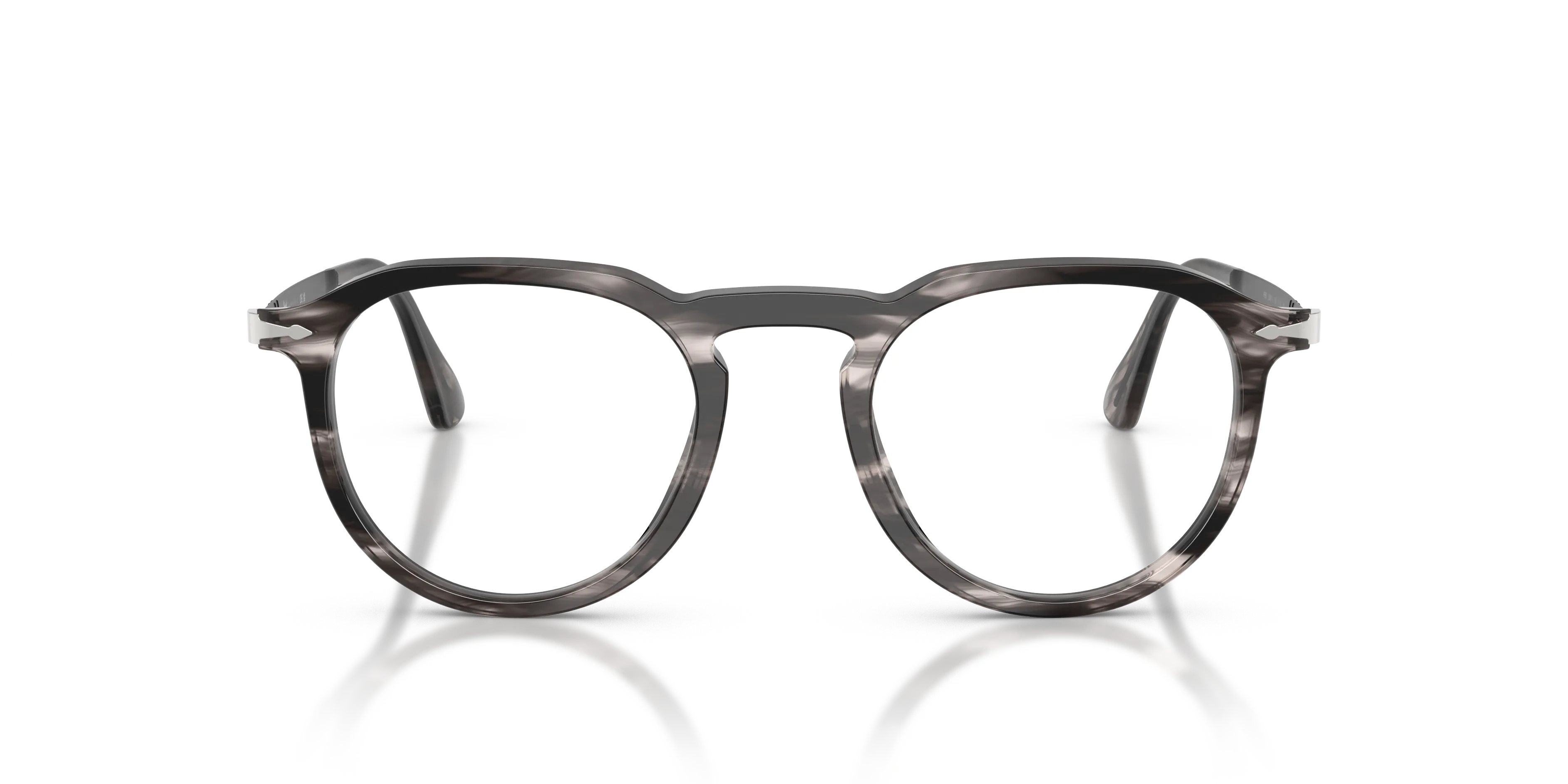 Persol PO3387V PIER 1238 Montature da vista Acetato Grigio Pillow Normale - immagine 3