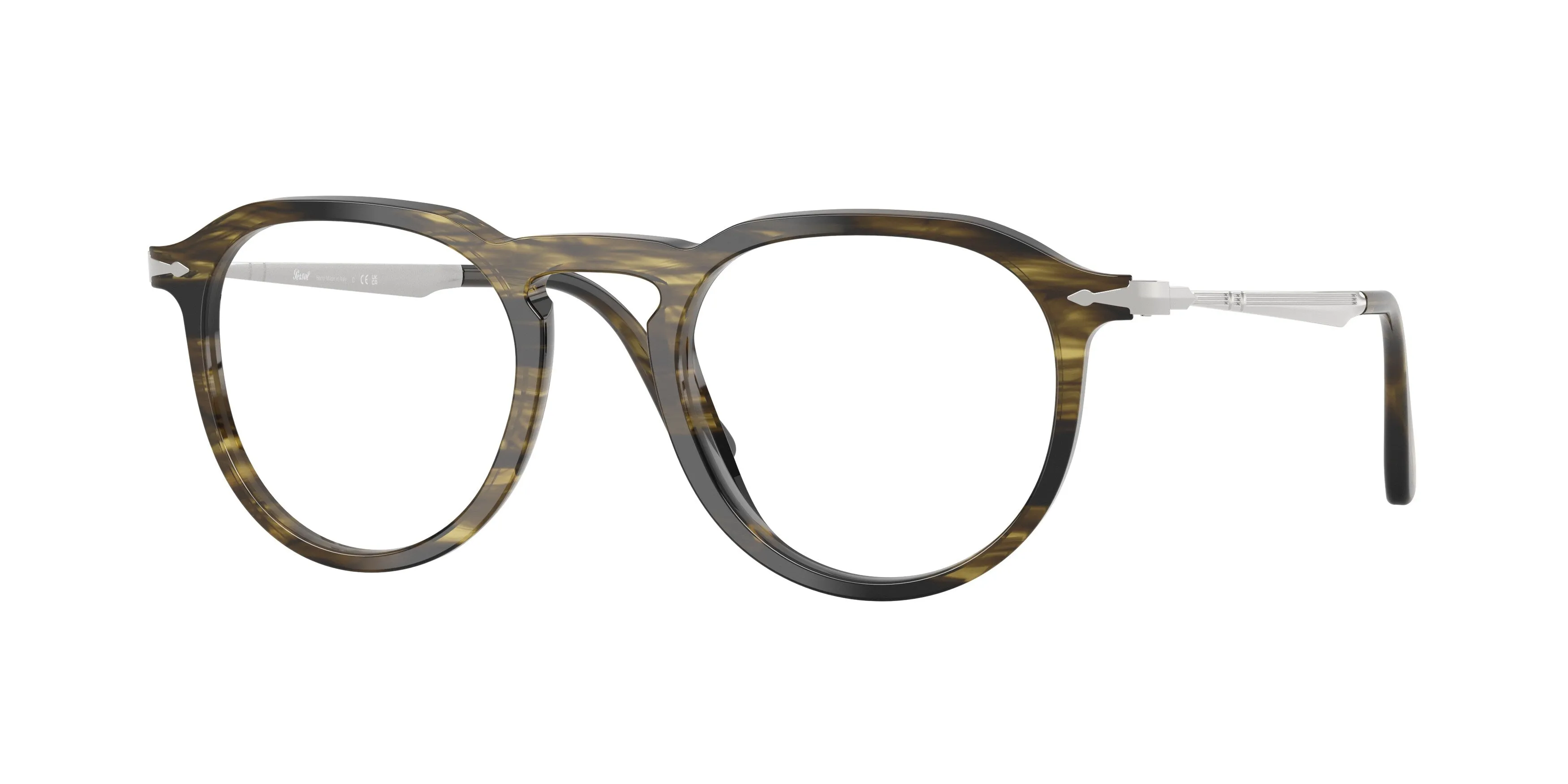 Persol PO3387V PIER 1237 Montature da vista Acetato Verde Pillow Normale - immagine 1