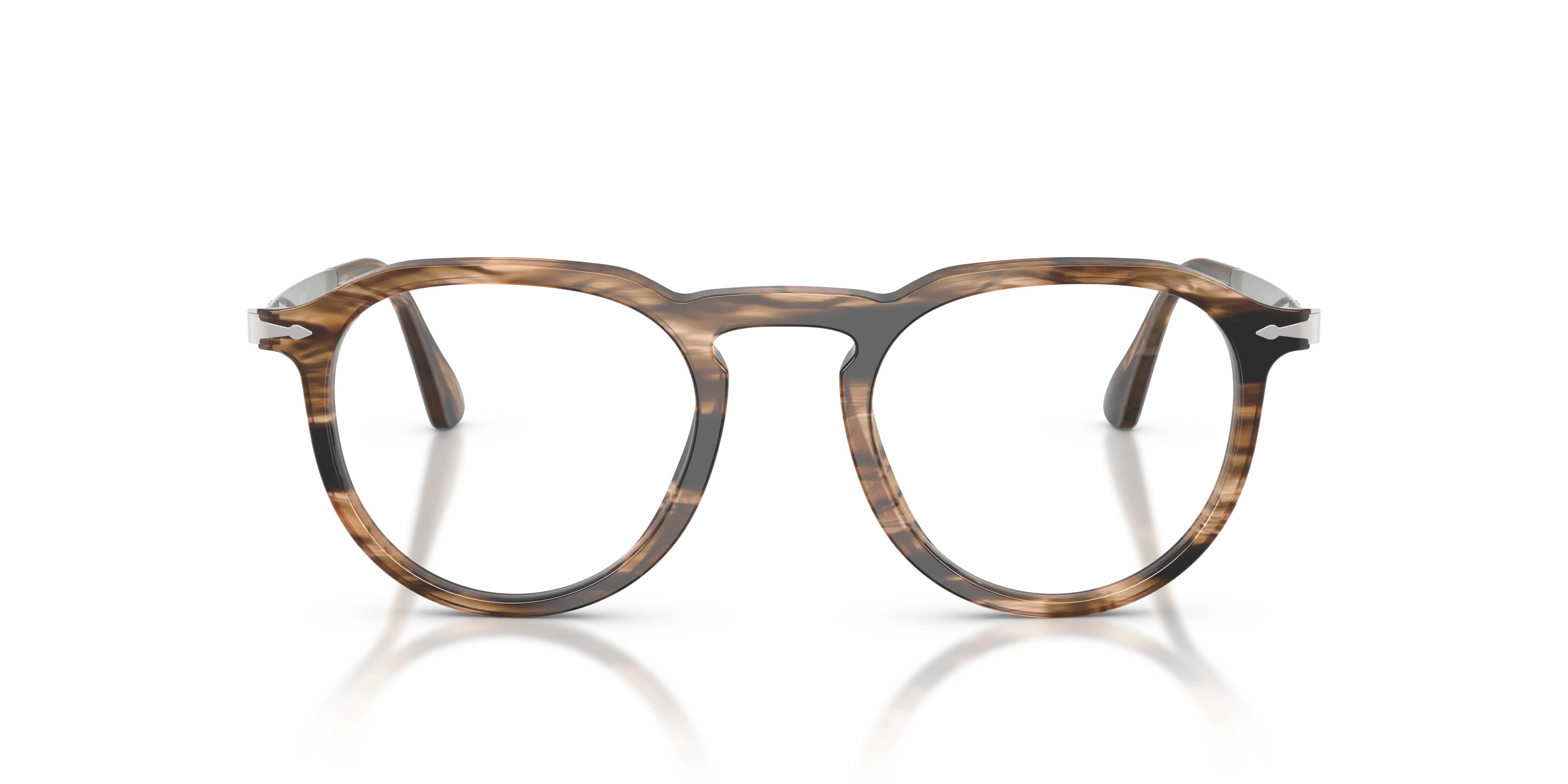 Persol PO3387V PIER 1236 Montature da vista Acetato Marrone Pillow Normale - immagine 3