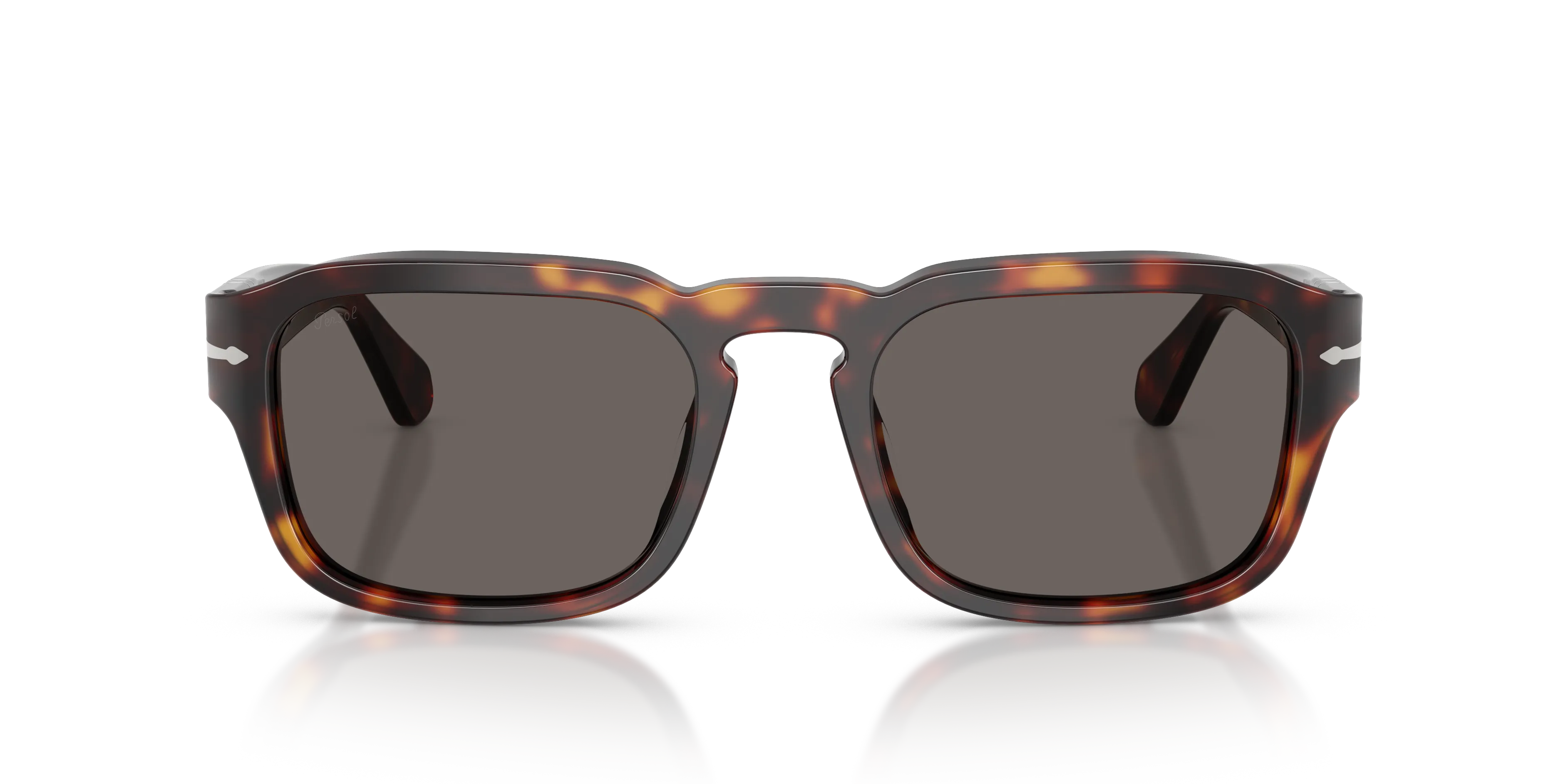 Persol PO3386S 24/B1 Occhiali da sole Acetato Tartaruga Grigio Pillow Normale - immagine 3