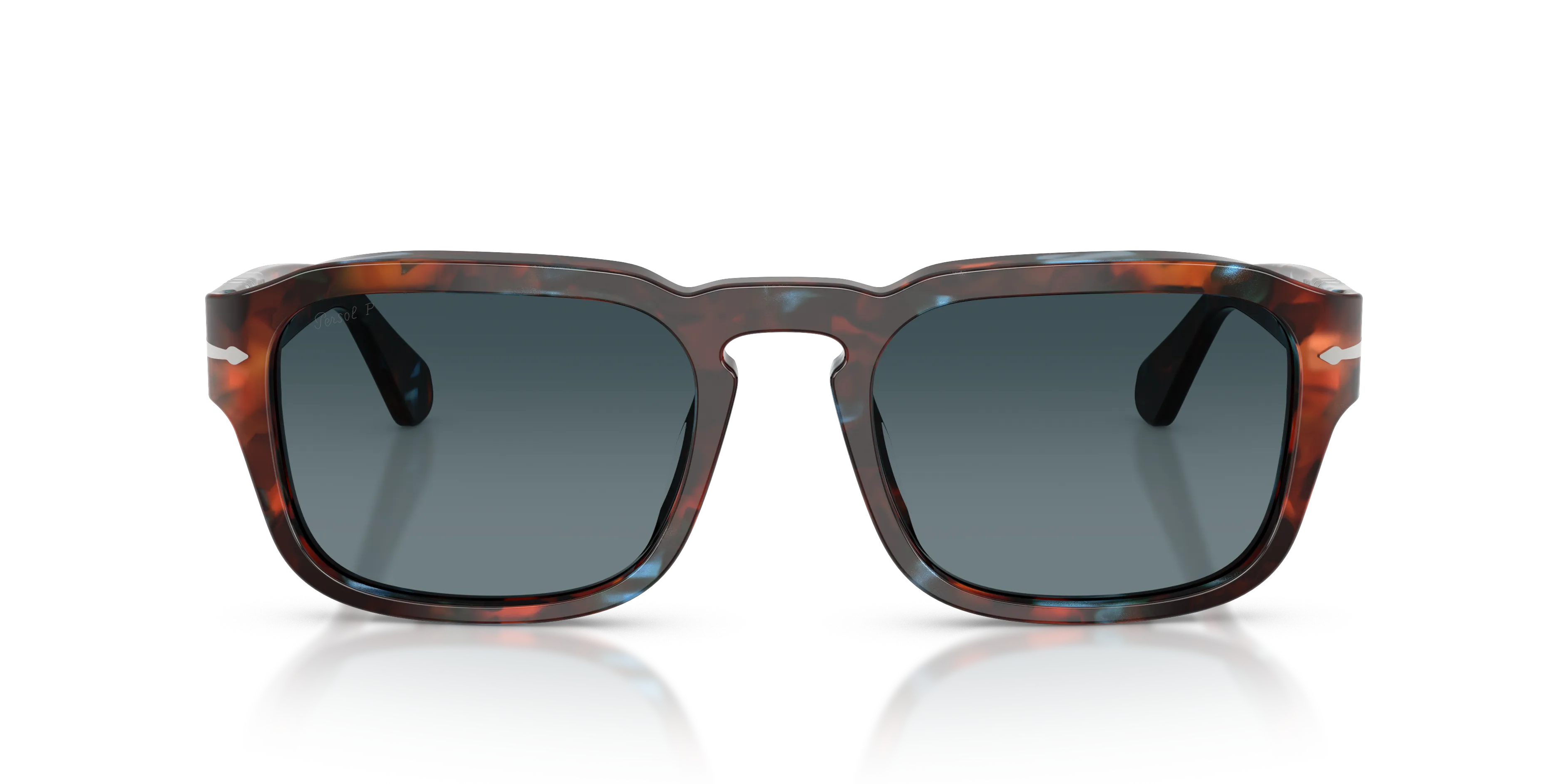 Persol PO3386S 1232S3 Occhiali da sole Acetato Havana Pillow Polarizzata Sfumato - immagine 3