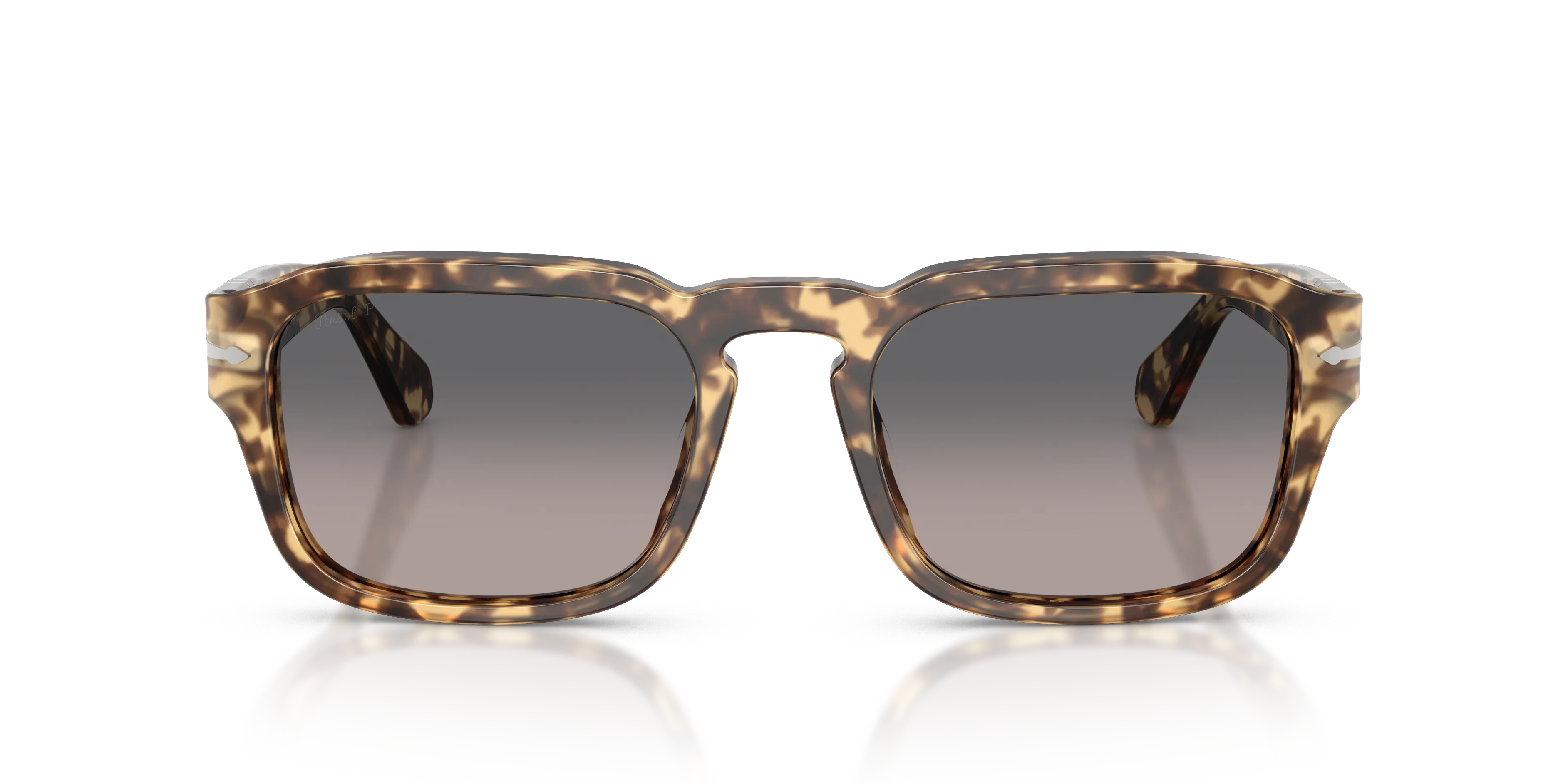 Persol PO3386S 1056M3 Occhiali da sole Acetato Tartaruga Grigio Pillow Polarizzata - immagine 3