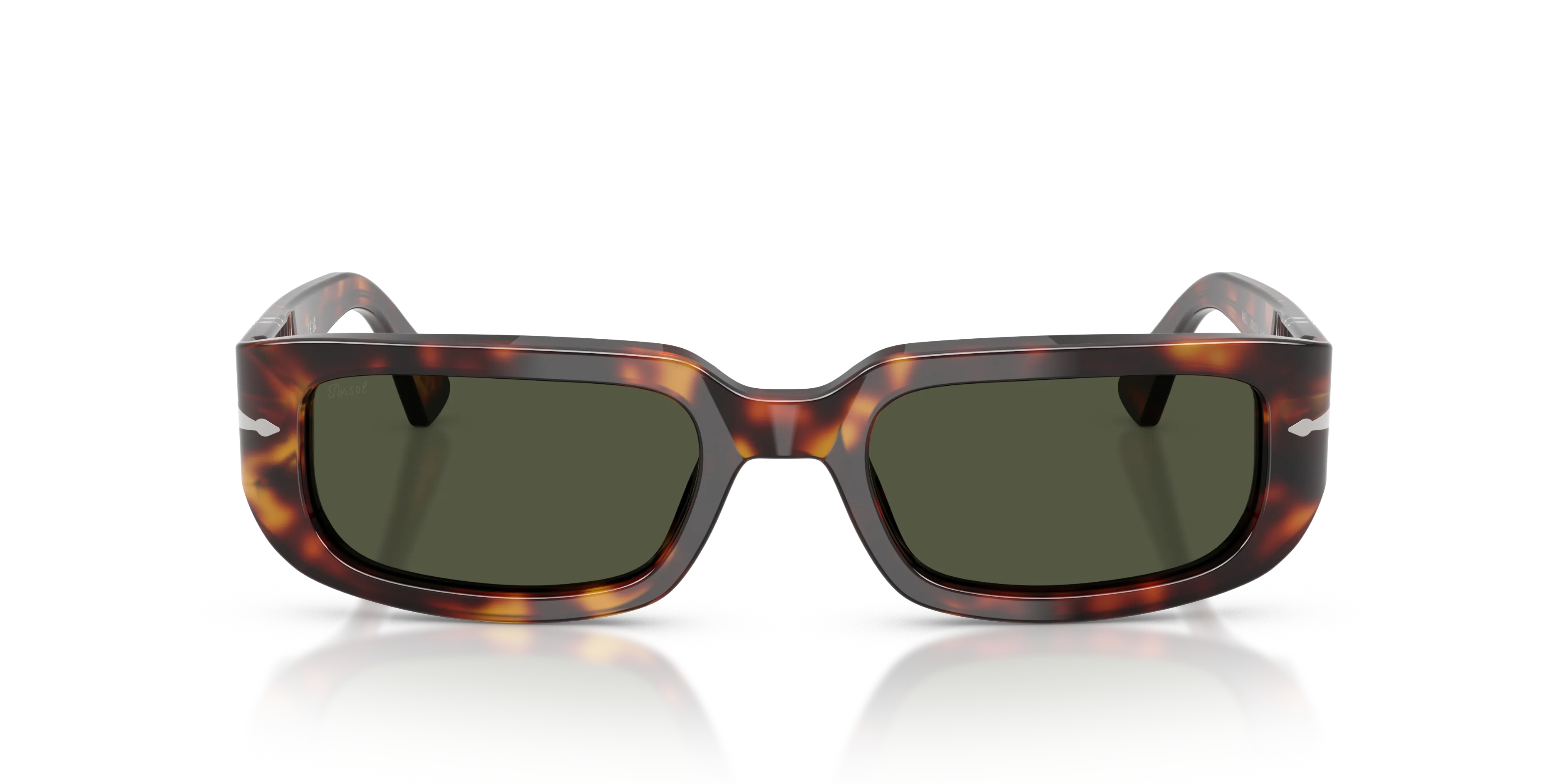 Persol PO3385S MEL 24/31 Occhiali da sole Acetato Tartaruga Verde Pillow Normale - immagine 3