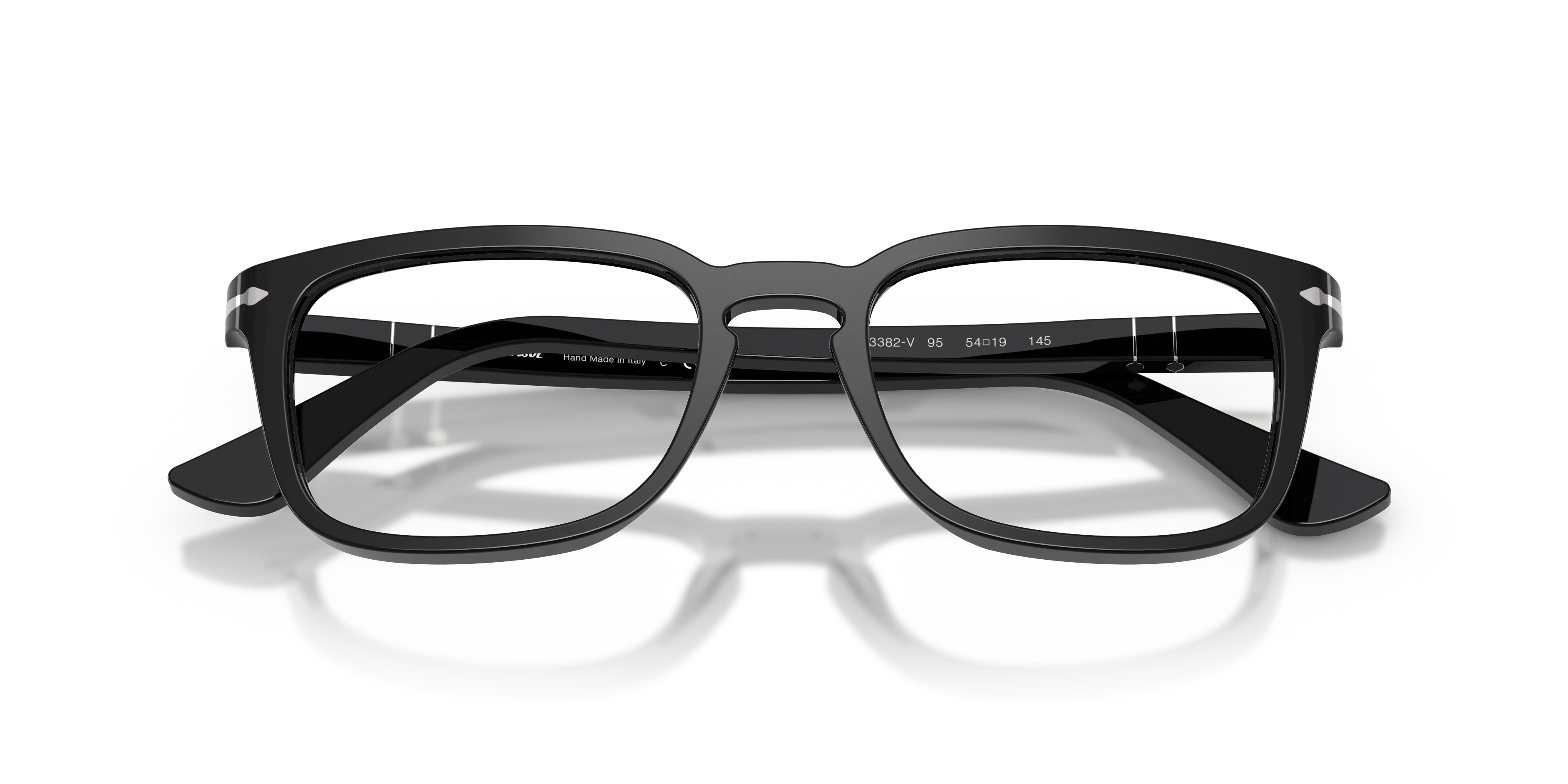 Persol PO3382V 95 Montature da vista Acetato Nero Pillow Normale - immagine 2
