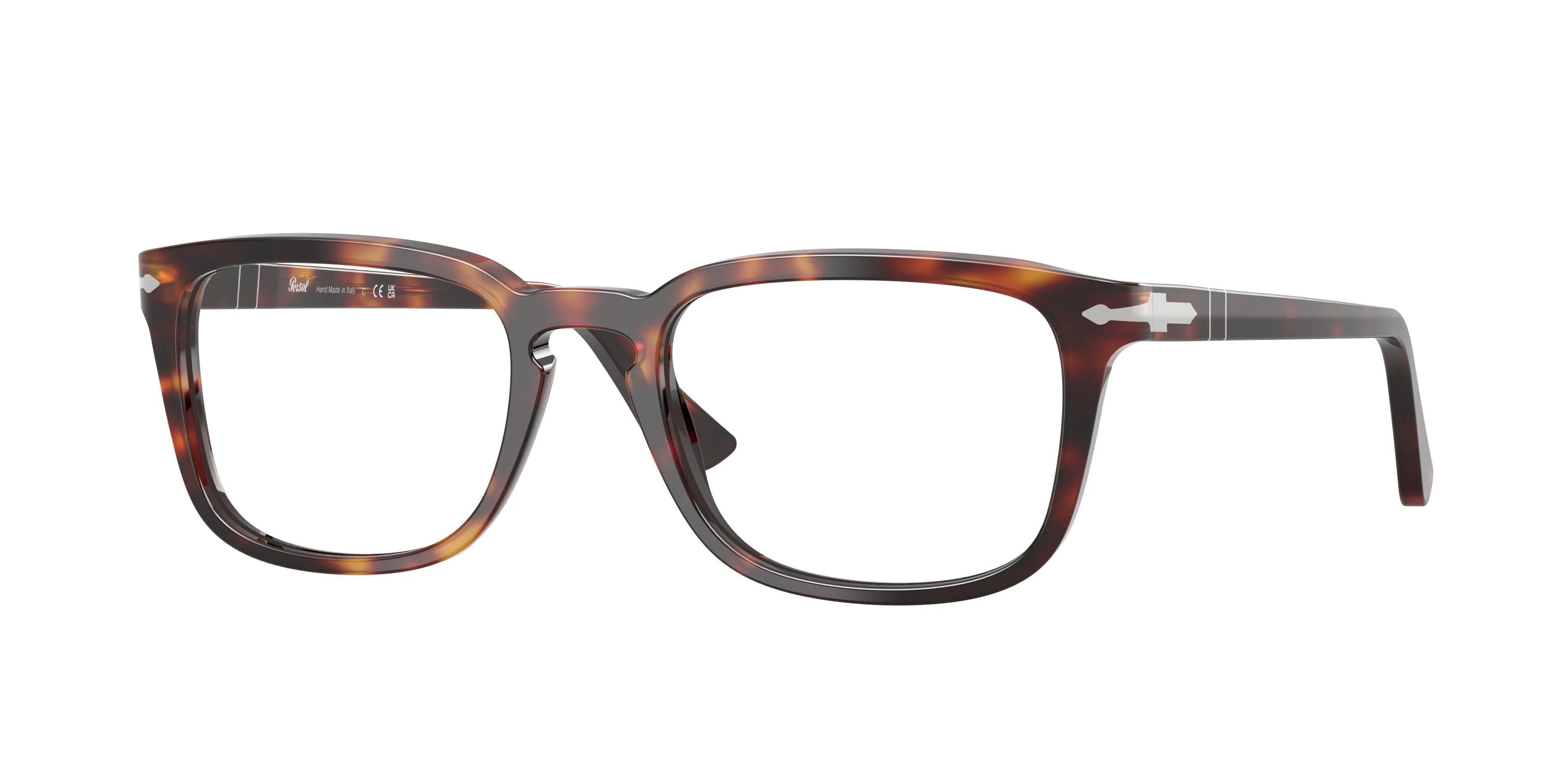 Persol PO3382V 24 Montature da vista Acetato Tartaruga Pillow Normale - immagine 1