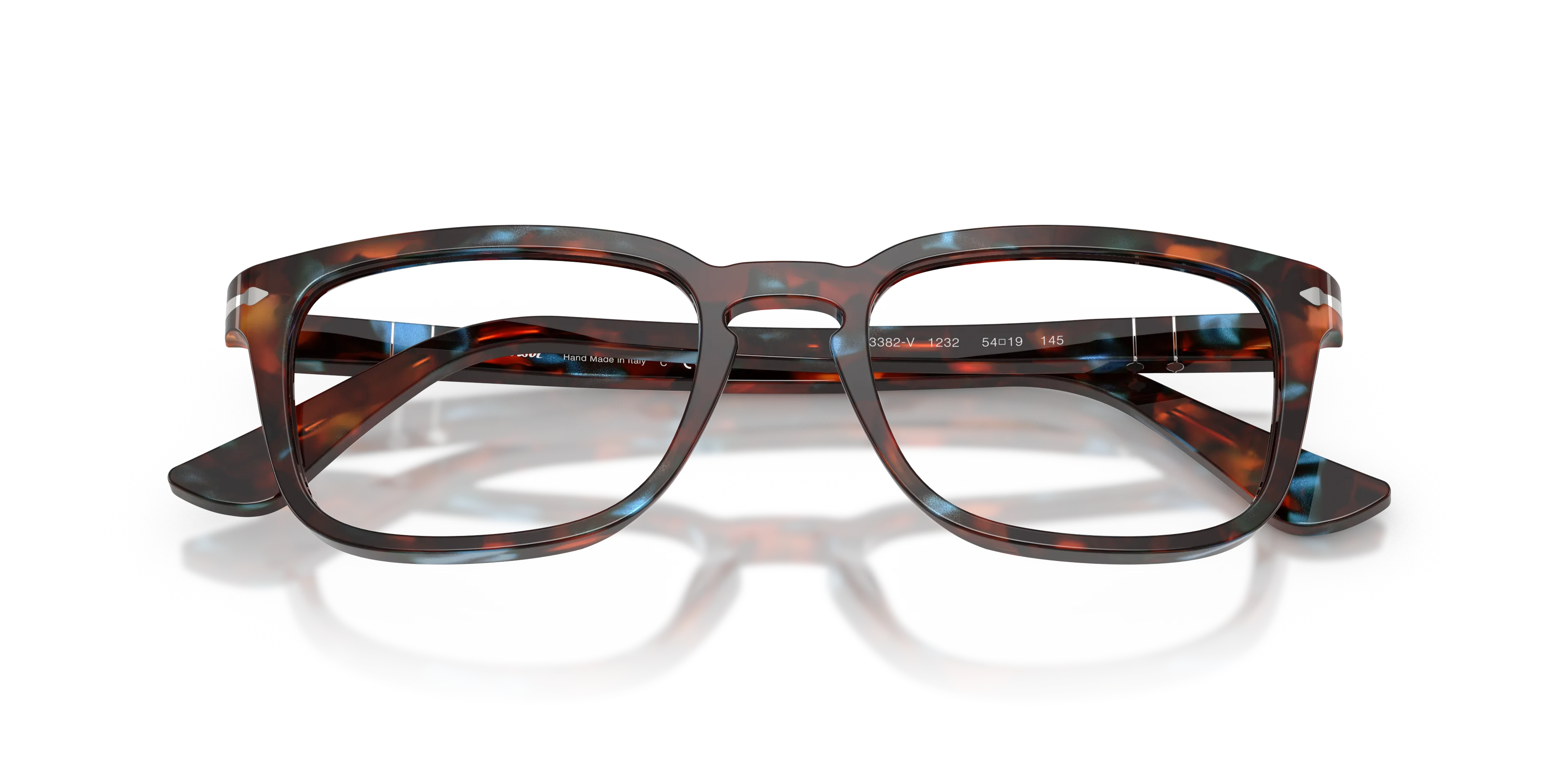 Persol PO3382V 1232 Montature da vista Acetato Blu Pillow Normale - immagine 2