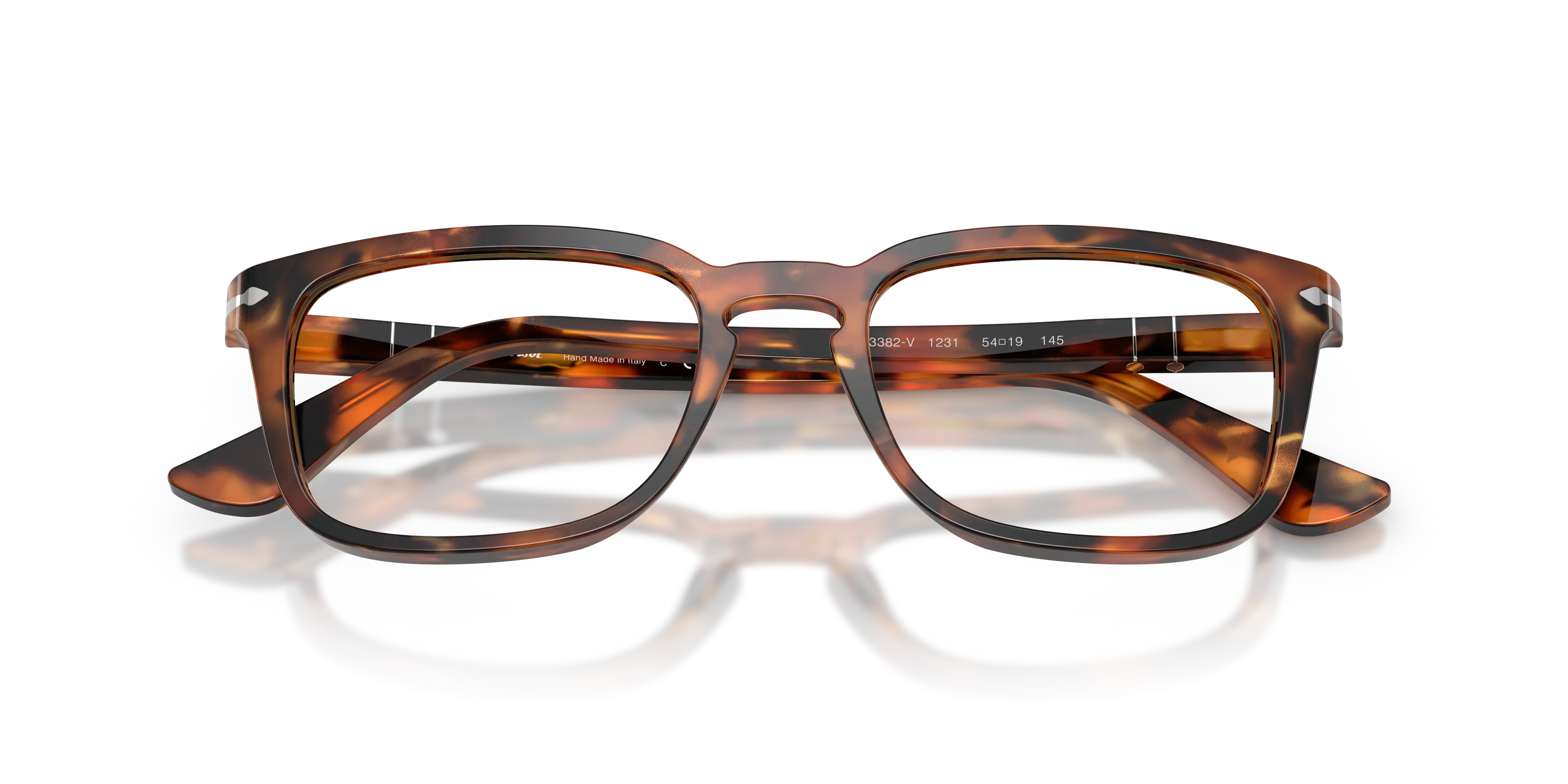 Persol PO3382V 1231 Montature da vista Acetato Marrone Pillow Normale - immagine 2