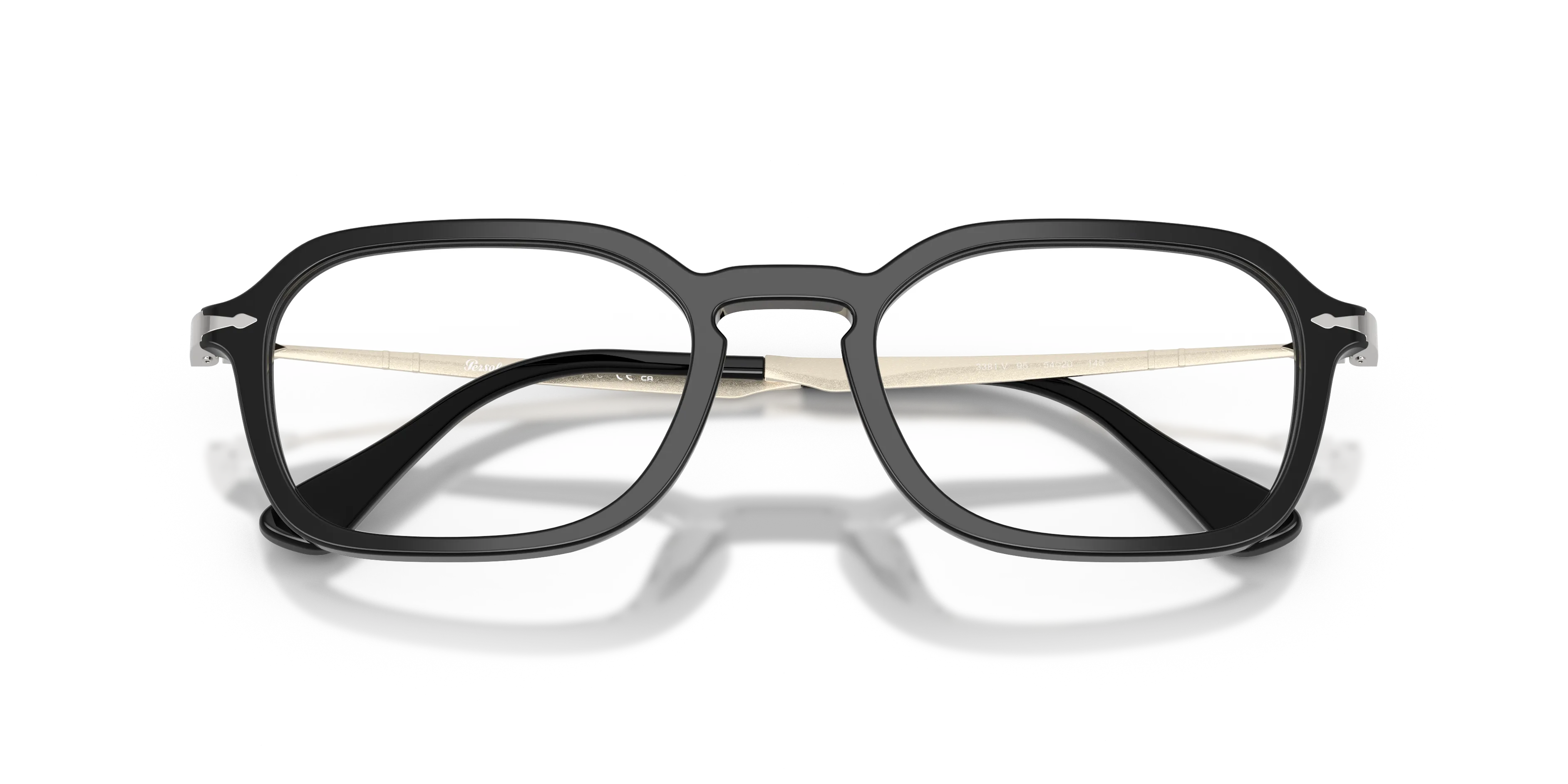 Persol PO3381V 95 Montature da vista Acetato Nero Pillow Normale - immagine 2