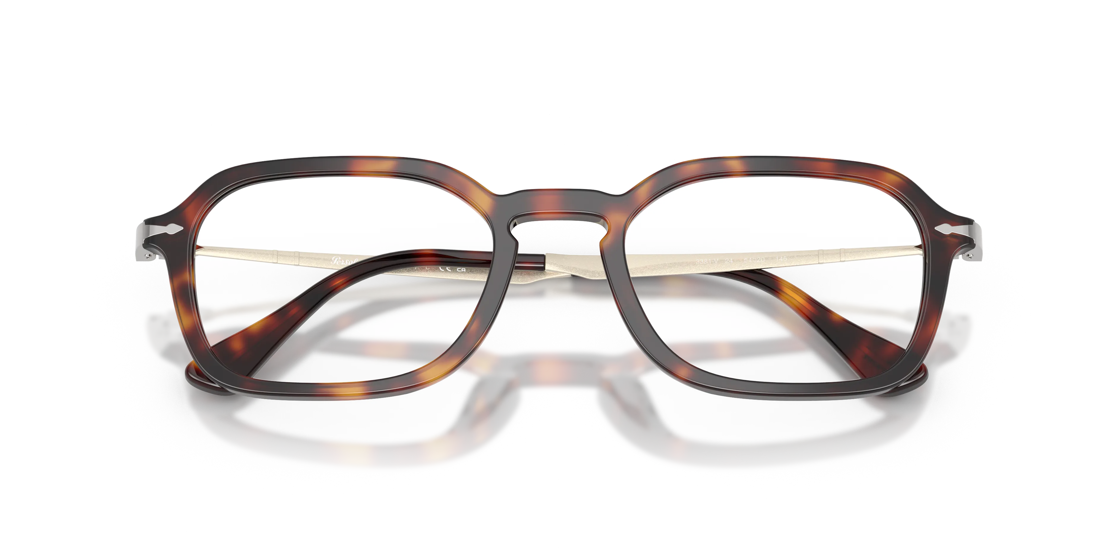 Persol PO3381V 24 Montature da vista Acetato Tartaruga Pillow Normale - immagine 2