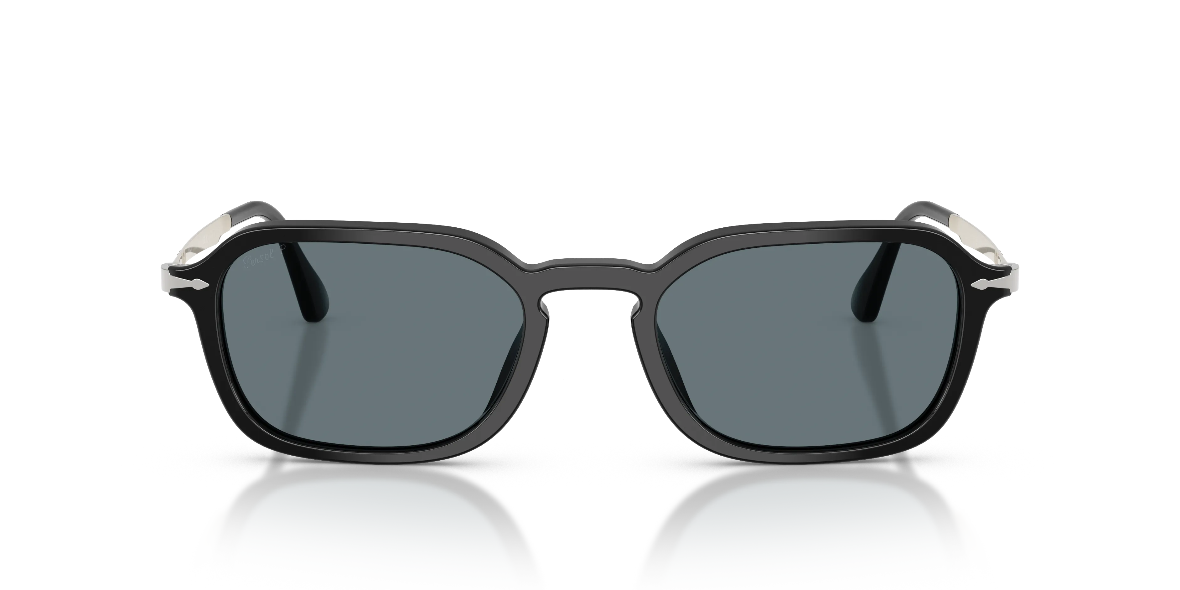 Persol PO3381S 95/3R Occhiali da sole Acetato Nero Grigio Pantos Polarizzata - immagine 3