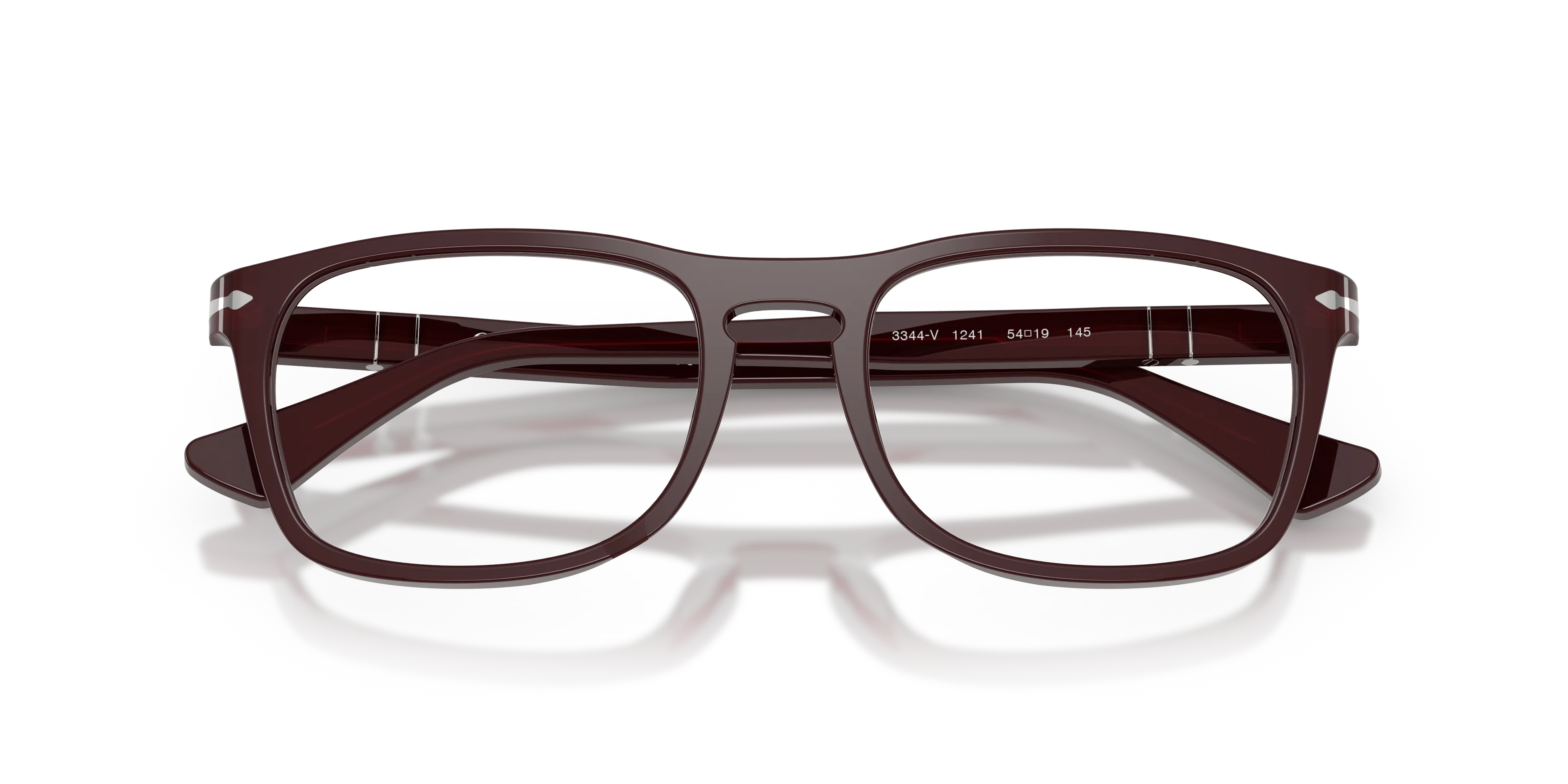 Persol PO3344V 1241 Montature da vista Acetato Viola Pillow Normale - immagine 2
