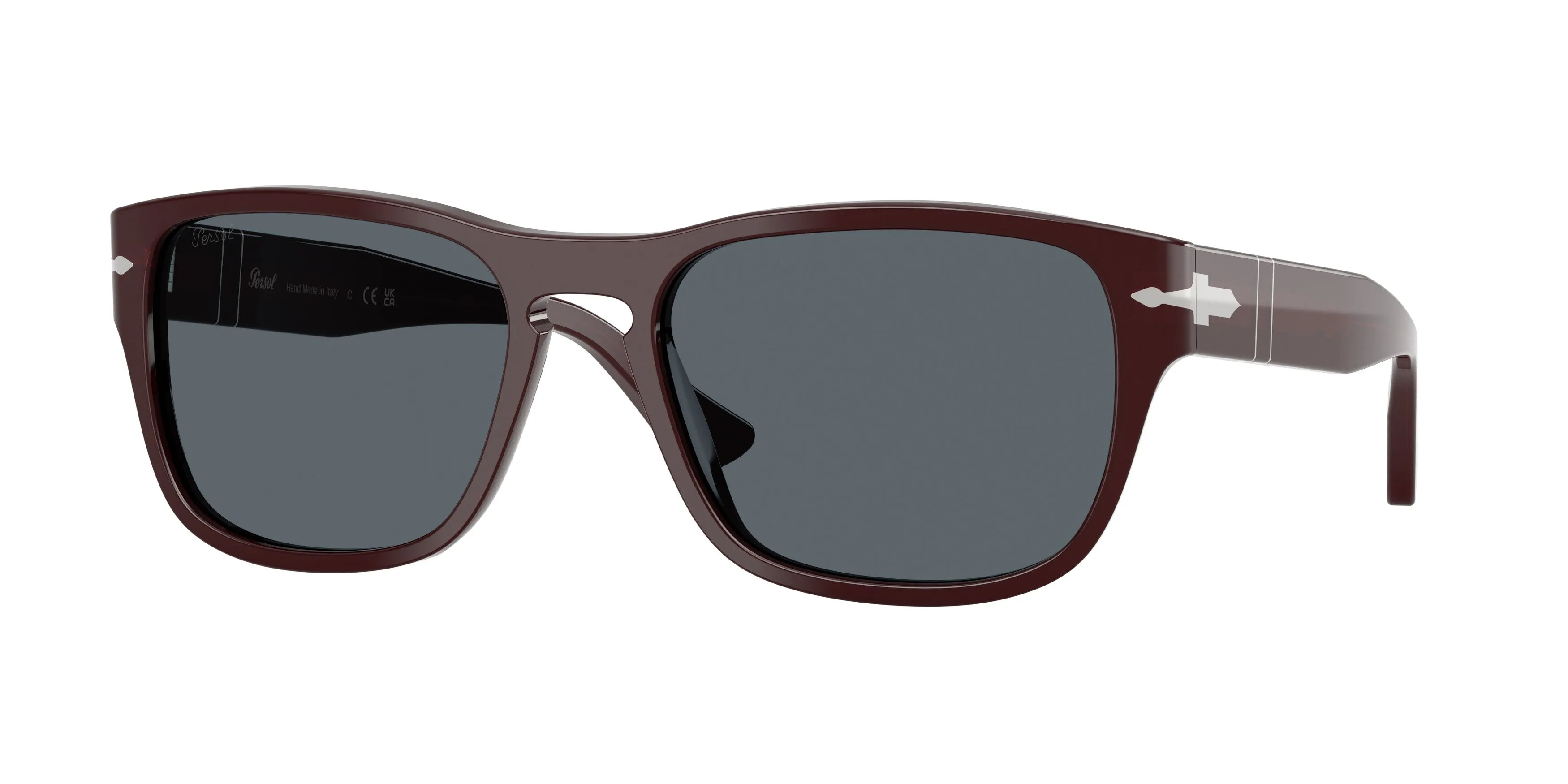 Persol PO3341S 1241R5 Occhiali da sole Acetato Viola Blu Pillow Normale - immagine 1
