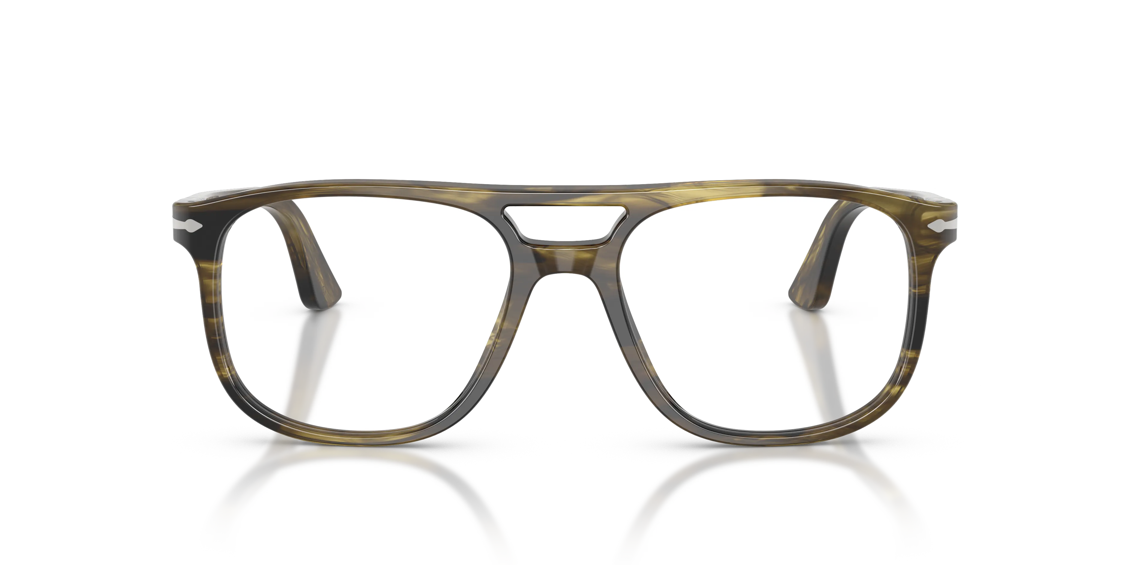 Persol PO3329V GRETA 1237 Montature da vista Acetato Verde Pilot Normale - immagine 3