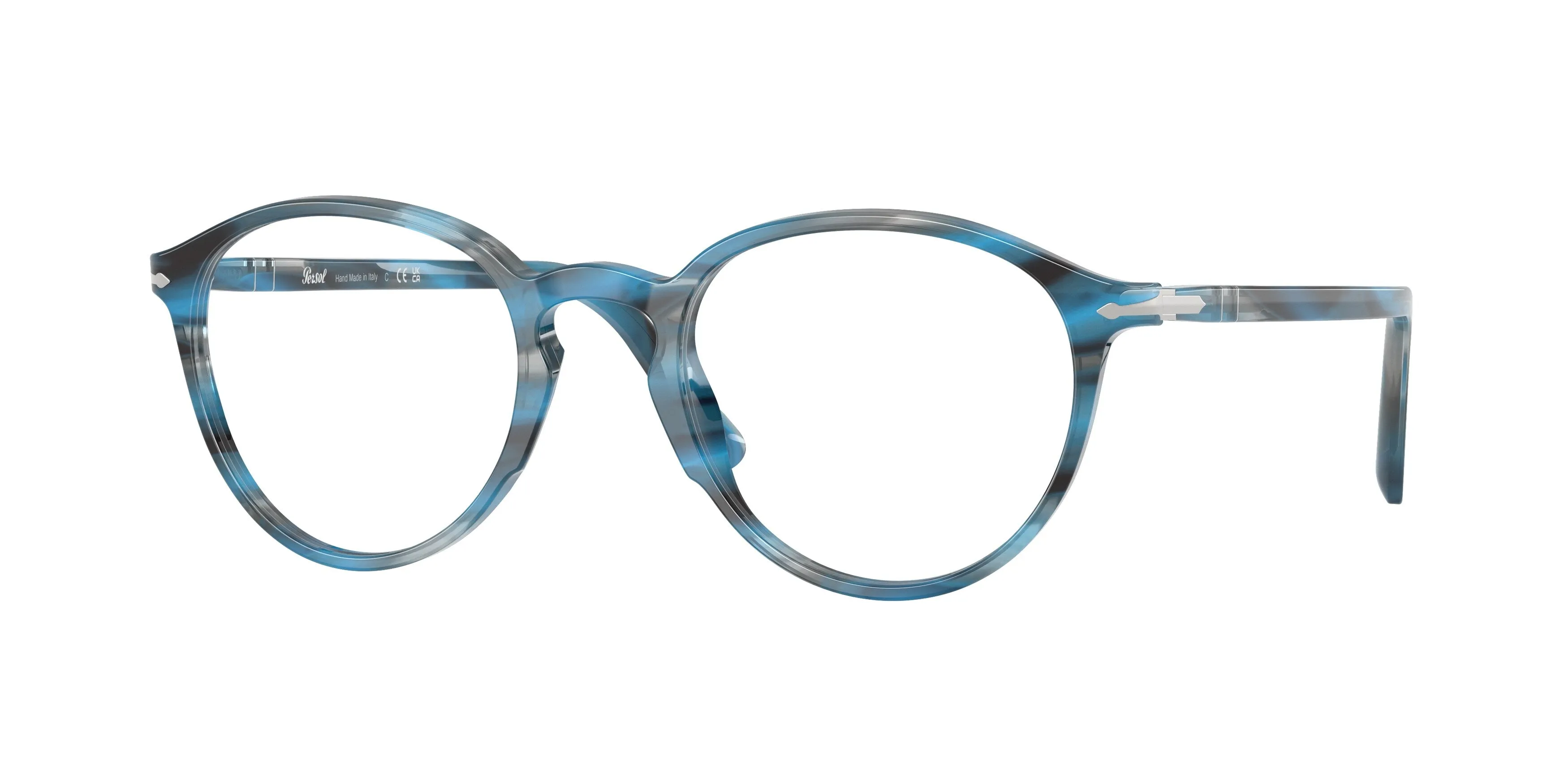 Persol PO3218V 1234 Montature da vista Acetato Blu Pantos Normale - immagine 1