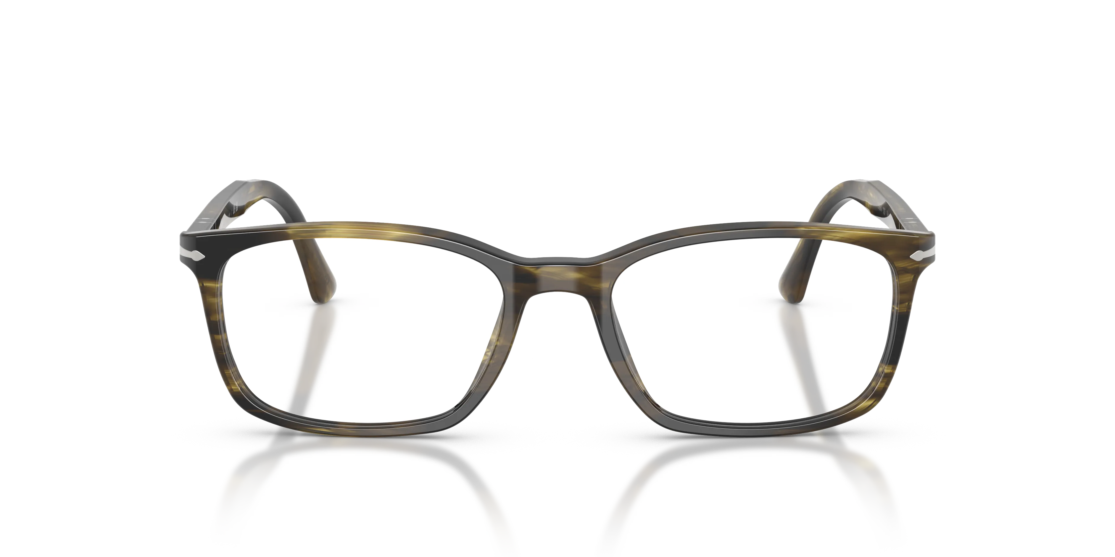 Persol PO3189V 1237 Montature da vista Acetato Verde Squadrata Normale - immagine 3