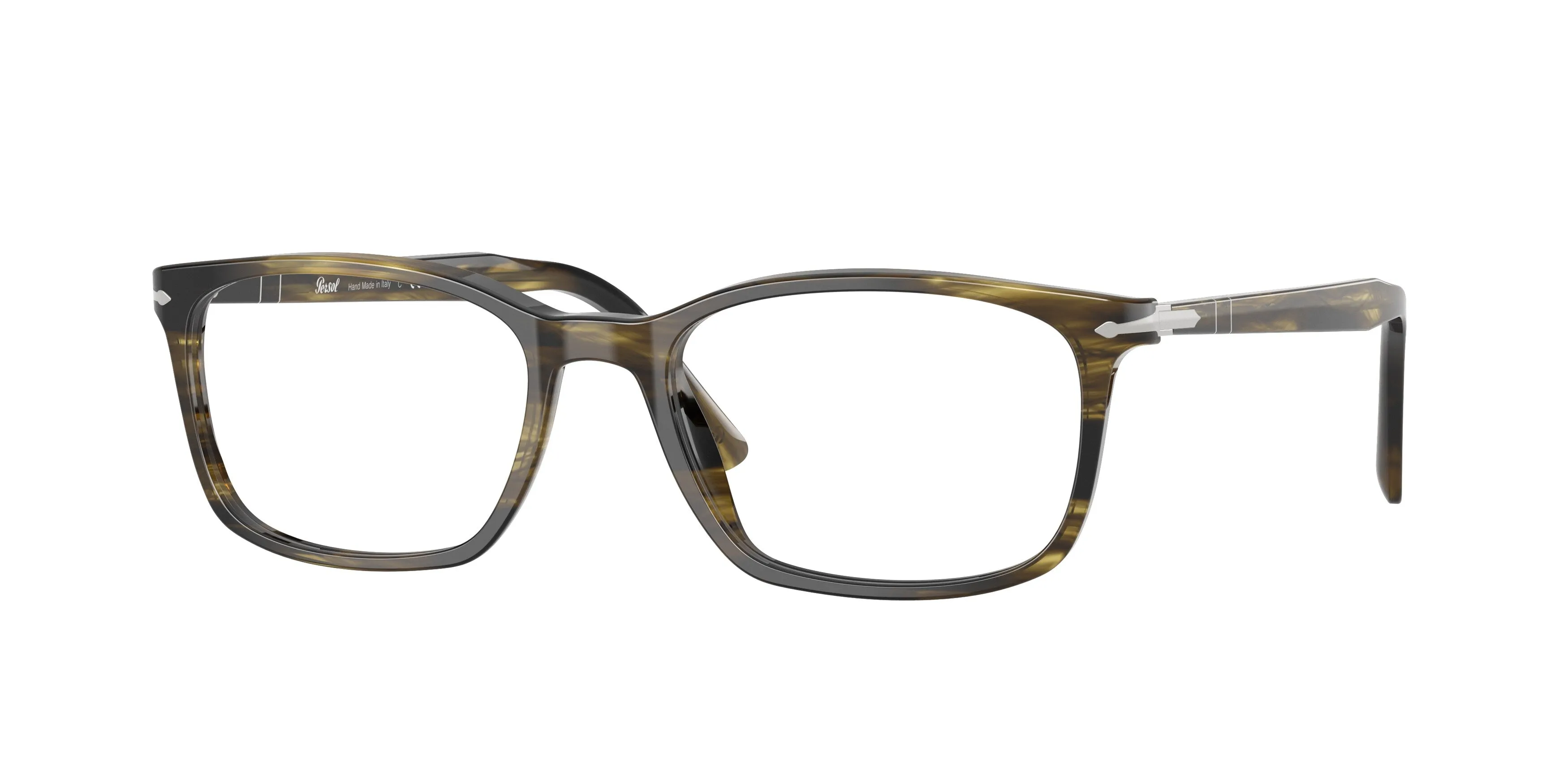 Persol PO3189V 1237 Montature da vista Acetato Verde Squadrata Normale - immagine 1