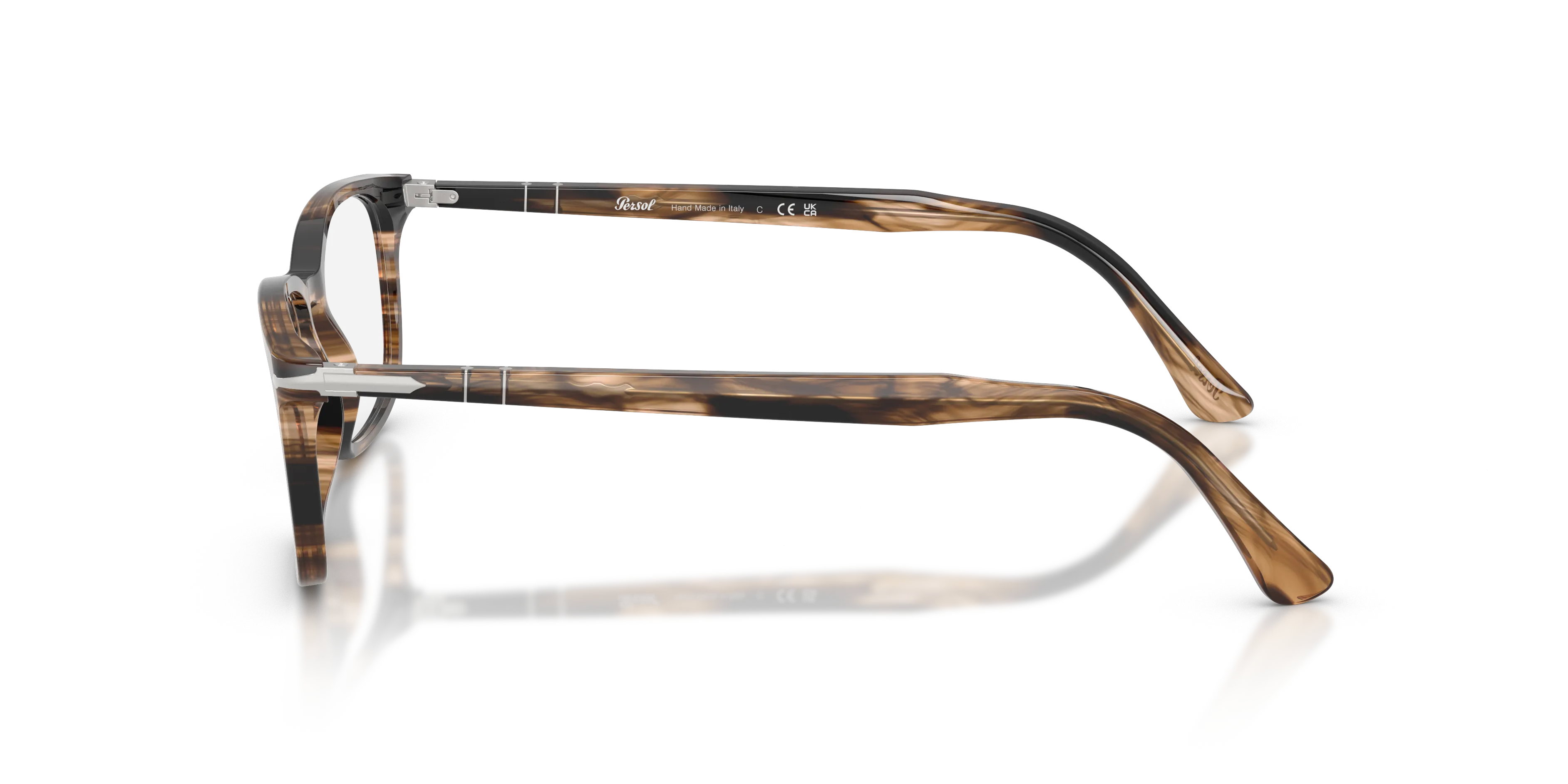 Persol PO3189V 1236 Montature da vista Acetato Marrone Squadrata Normale - immagine 4