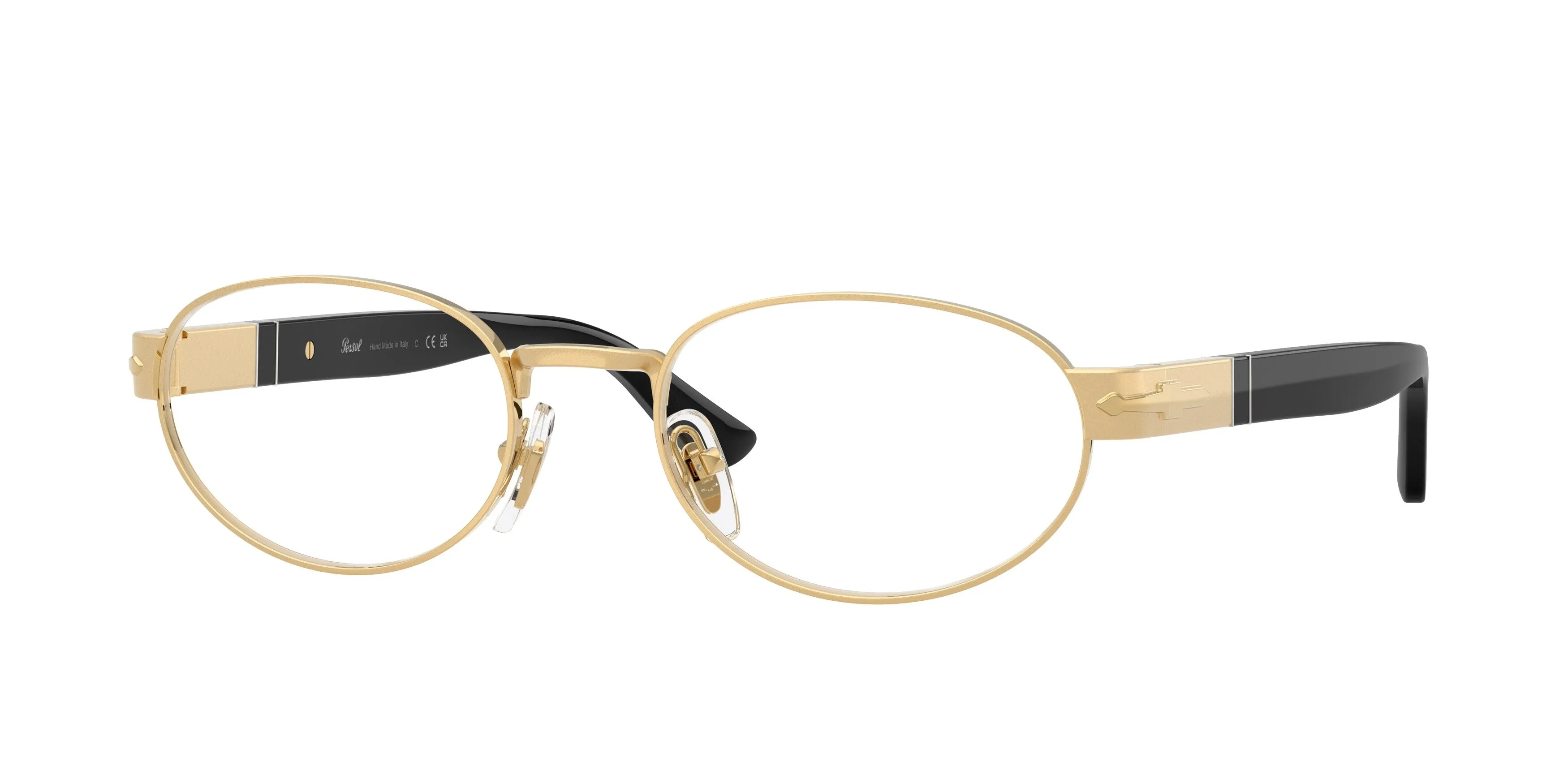 Persol PO1026V 515 Montature da vista Metallo Oro Rotonda Normale - immagine 1