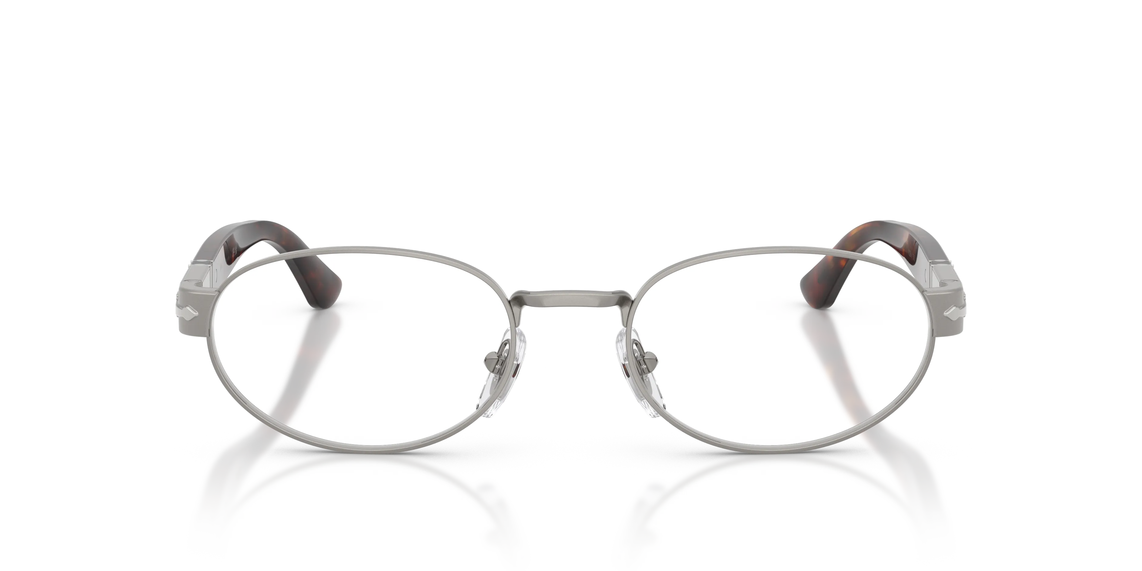 Persol PO1026V 513 Montature da vista Metallo Grigio Rotonda Normale - immagine 3