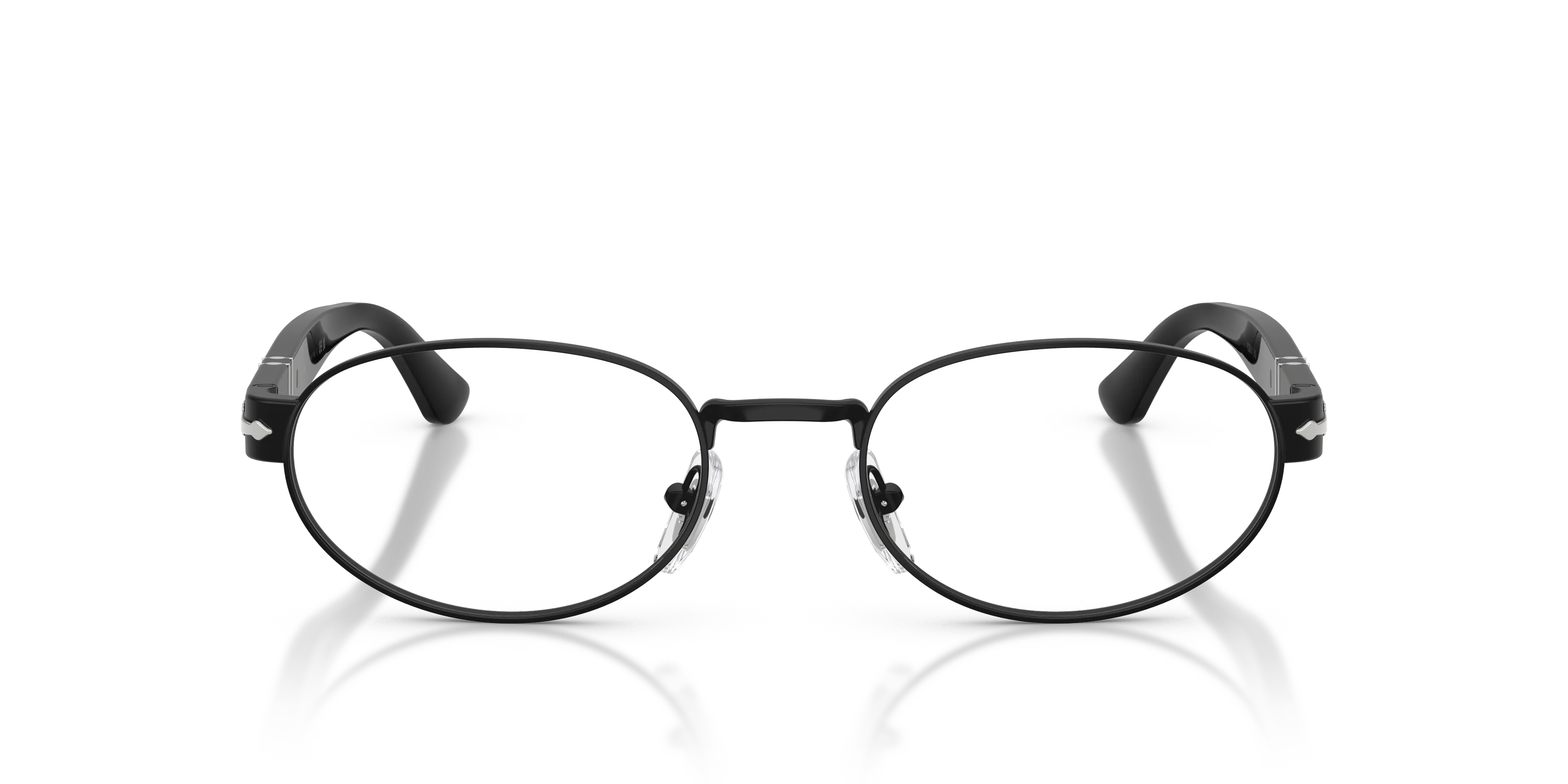 Persol PO1026V 1078 Montature da vista Metallo Nero Rotonda Normale - immagine 3