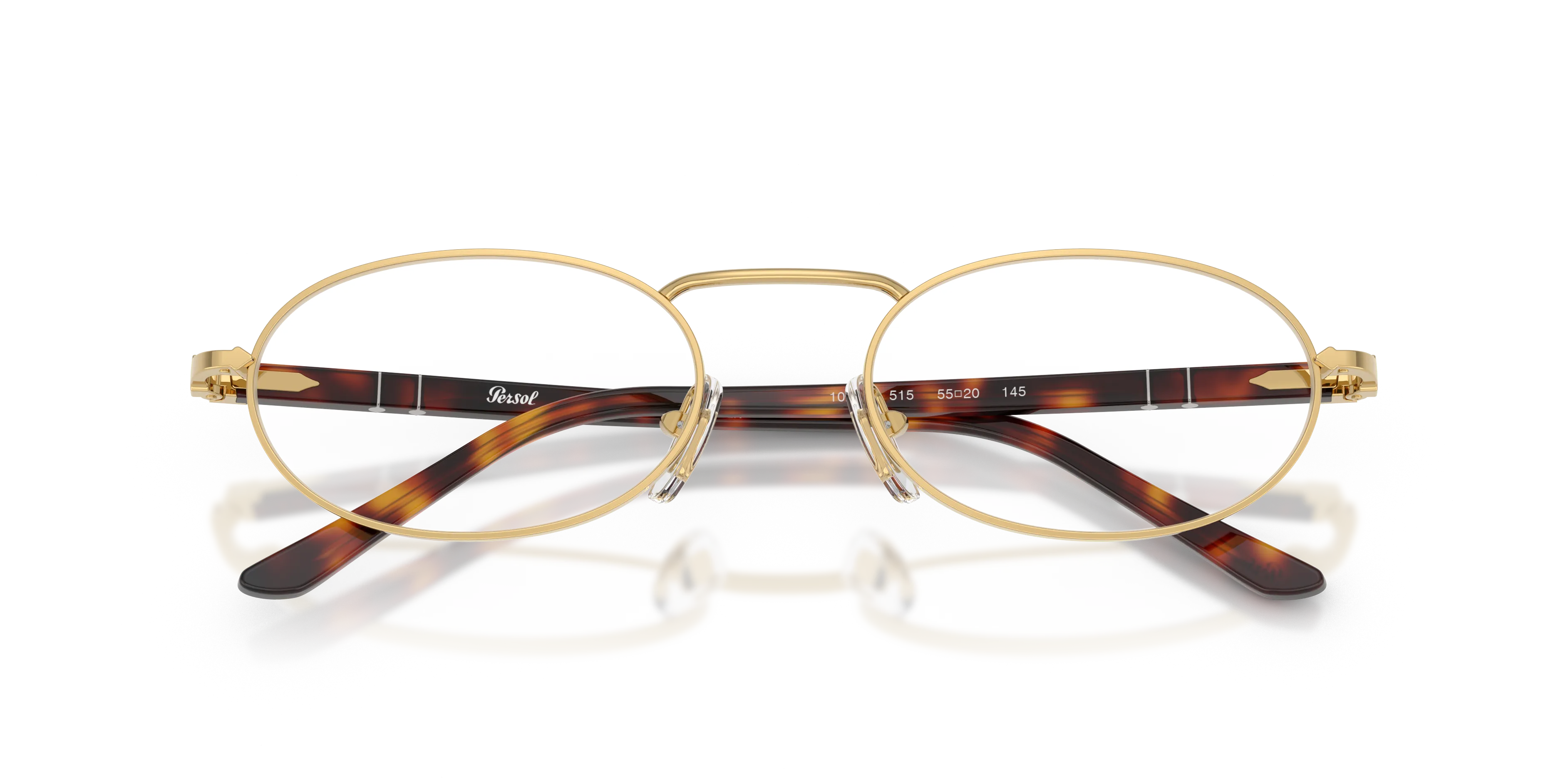 Persol PO1023V 515 Montature da vista Metallo Oro Rotonda Normale - immagine 2