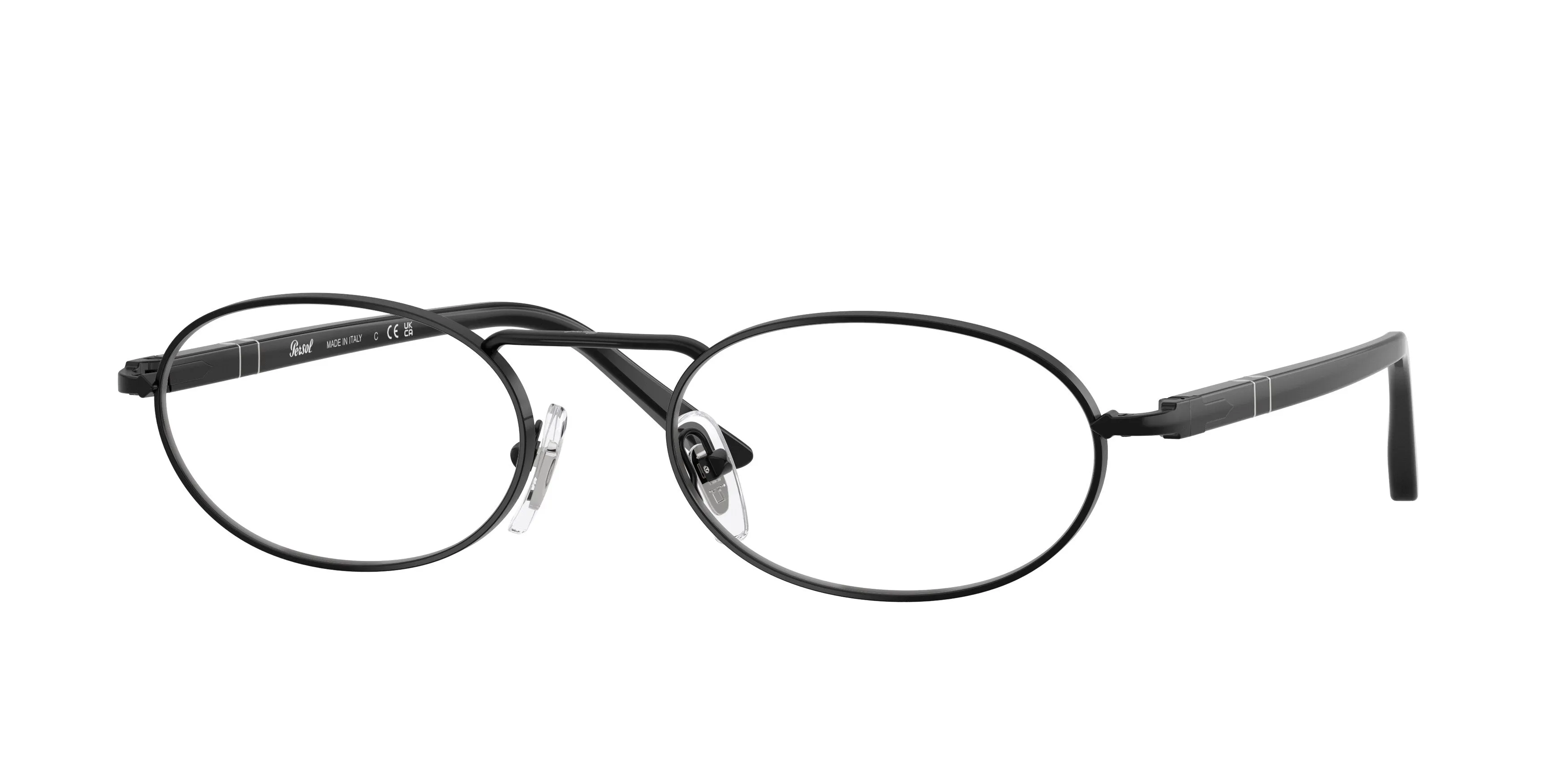 Persol PO1023V 1078 Montature da vista Metallo Nero Rotonda Normale - immagine 1