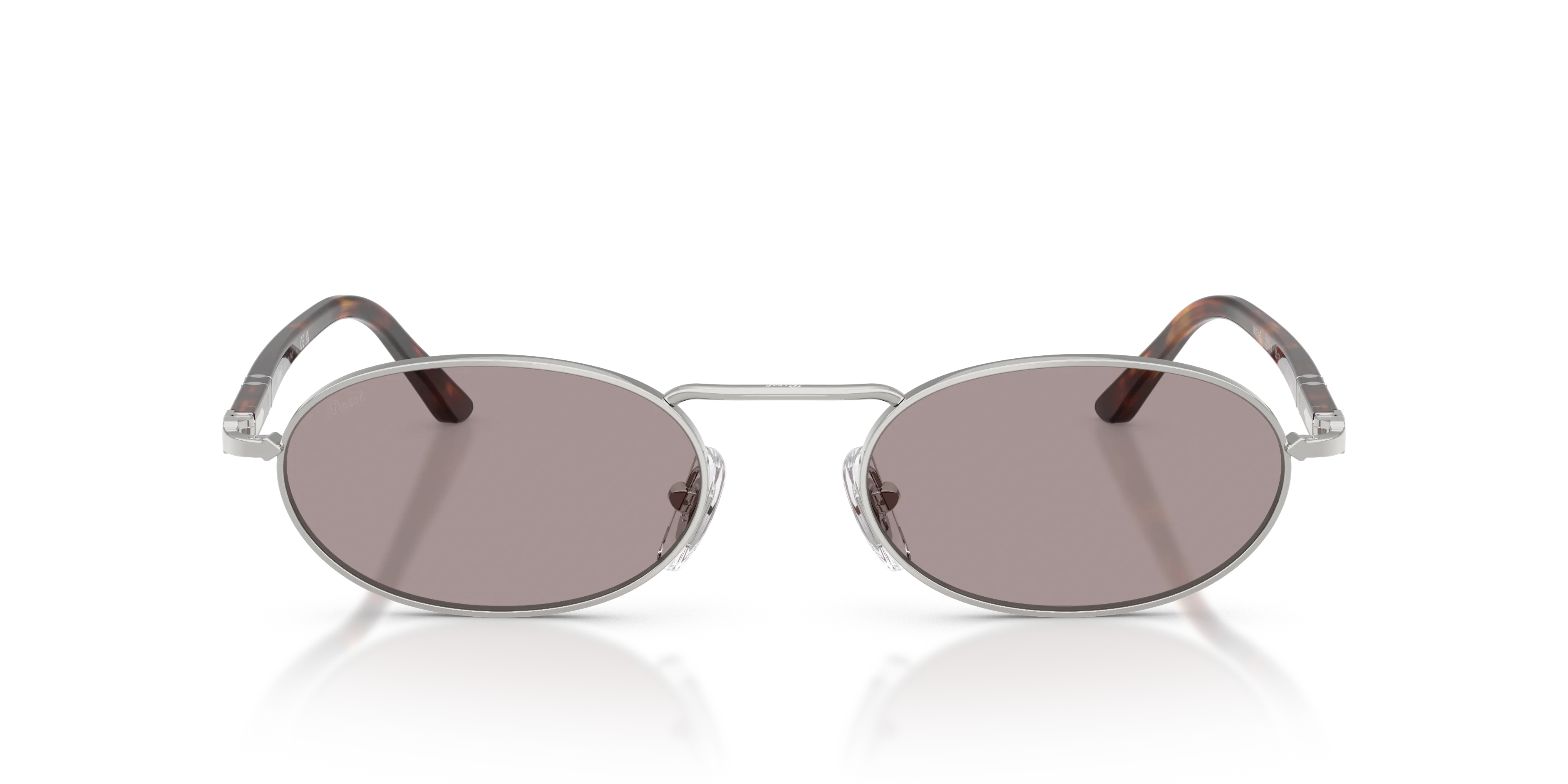 Persol PO1023S 102153 Occhiali da sole Metallo Argento Viola Squadrata Normale - immagine 3