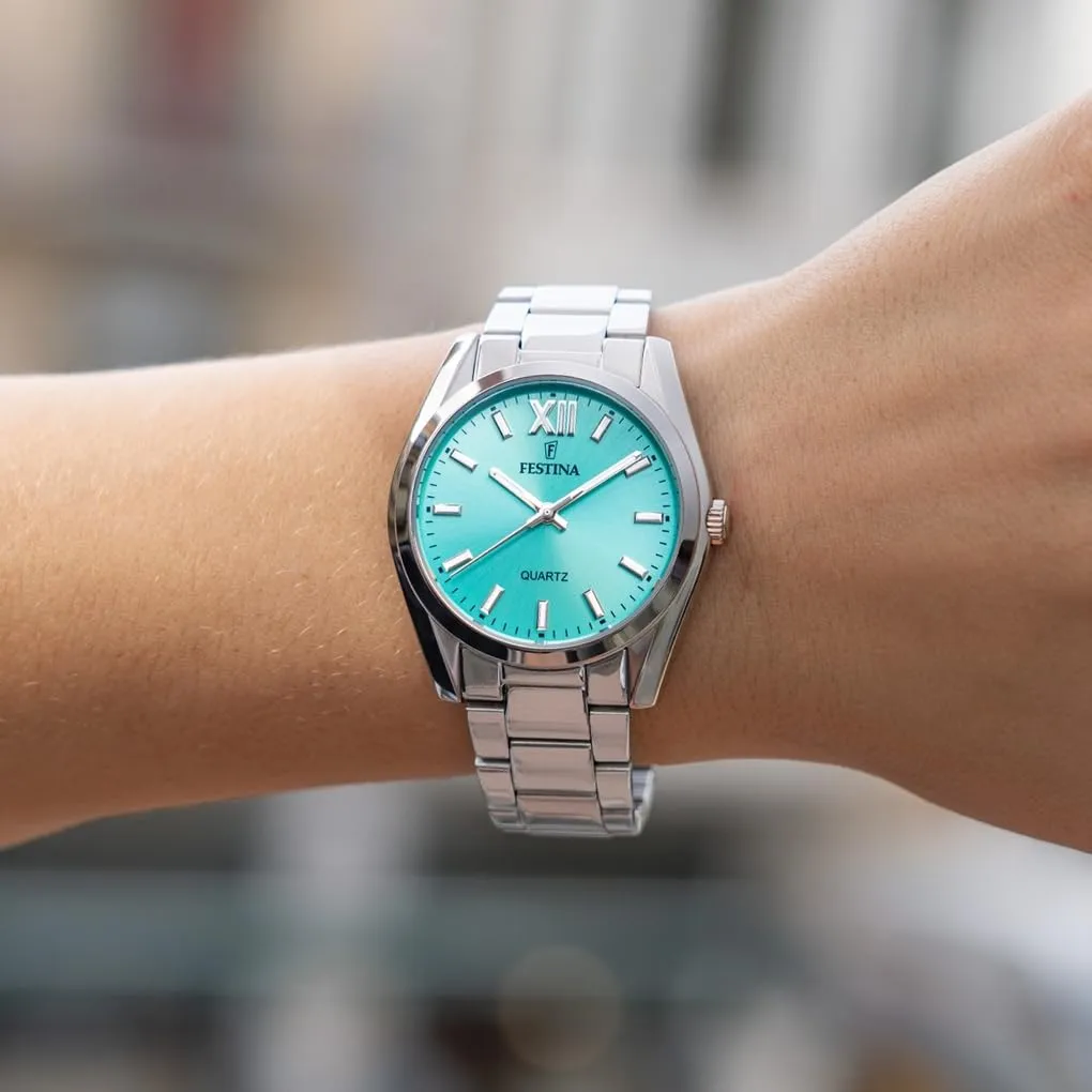 Festina Orologio Donna Analogico in Acciaio Inossidabile 316l Argentato - immagine 3
