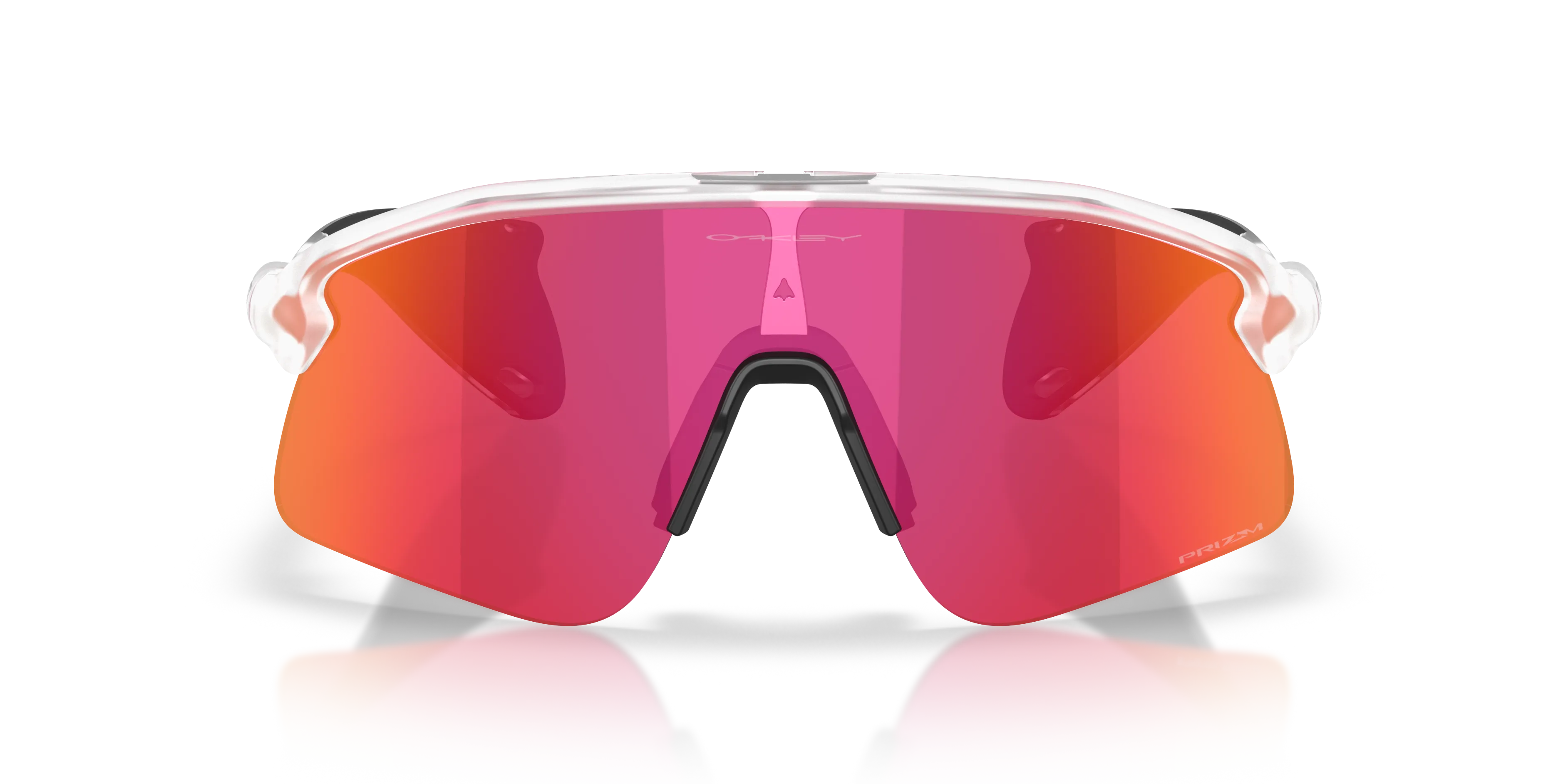 Oakley OO9518 STUNT DEVIL S 951810 Occhiali da sole O_Matter Trasparente Viola Squadrata Normale - immagine 3
