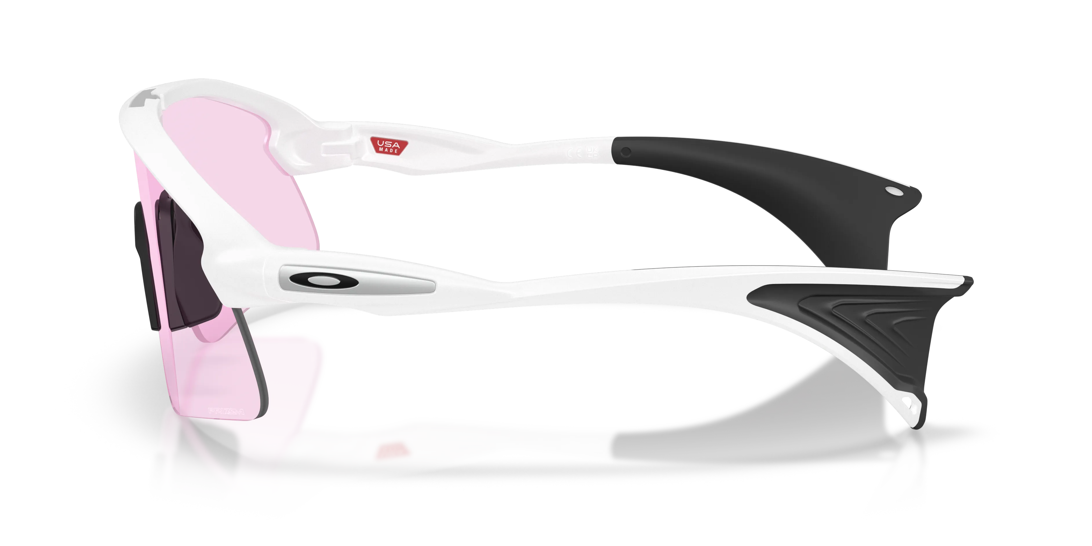 Oakley OO9518 STUNT DEVIL S 951807 Occhiali da sole O_Matter Bianco Rosa Squadrata Normale - immagine 4