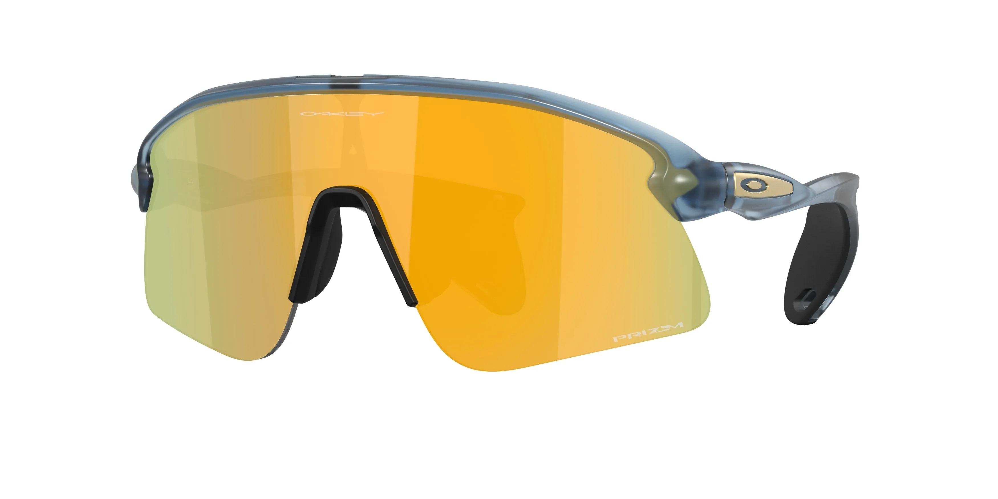 Oakley OO9518 STUNT DEVIL S 951805 Occhiali da sole O_Matter Blu Oro Squadrata Normale - immagine 1