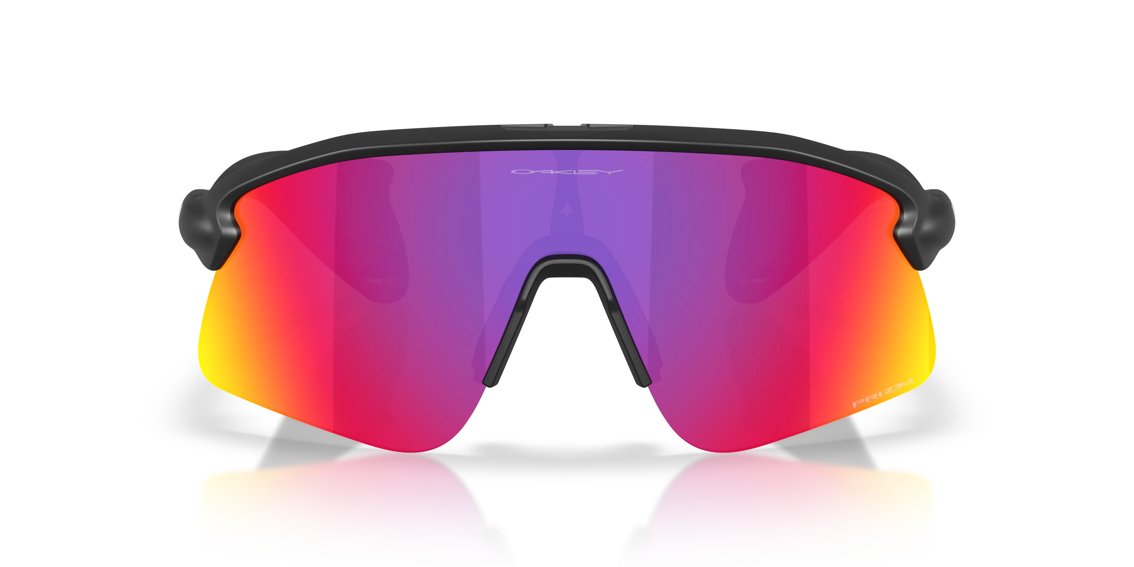 Oakley OO9518 STUNT DEVIL S 951802 Occhiali da sole O_Matter Nero Viola Squadrata Normale - immagine 3