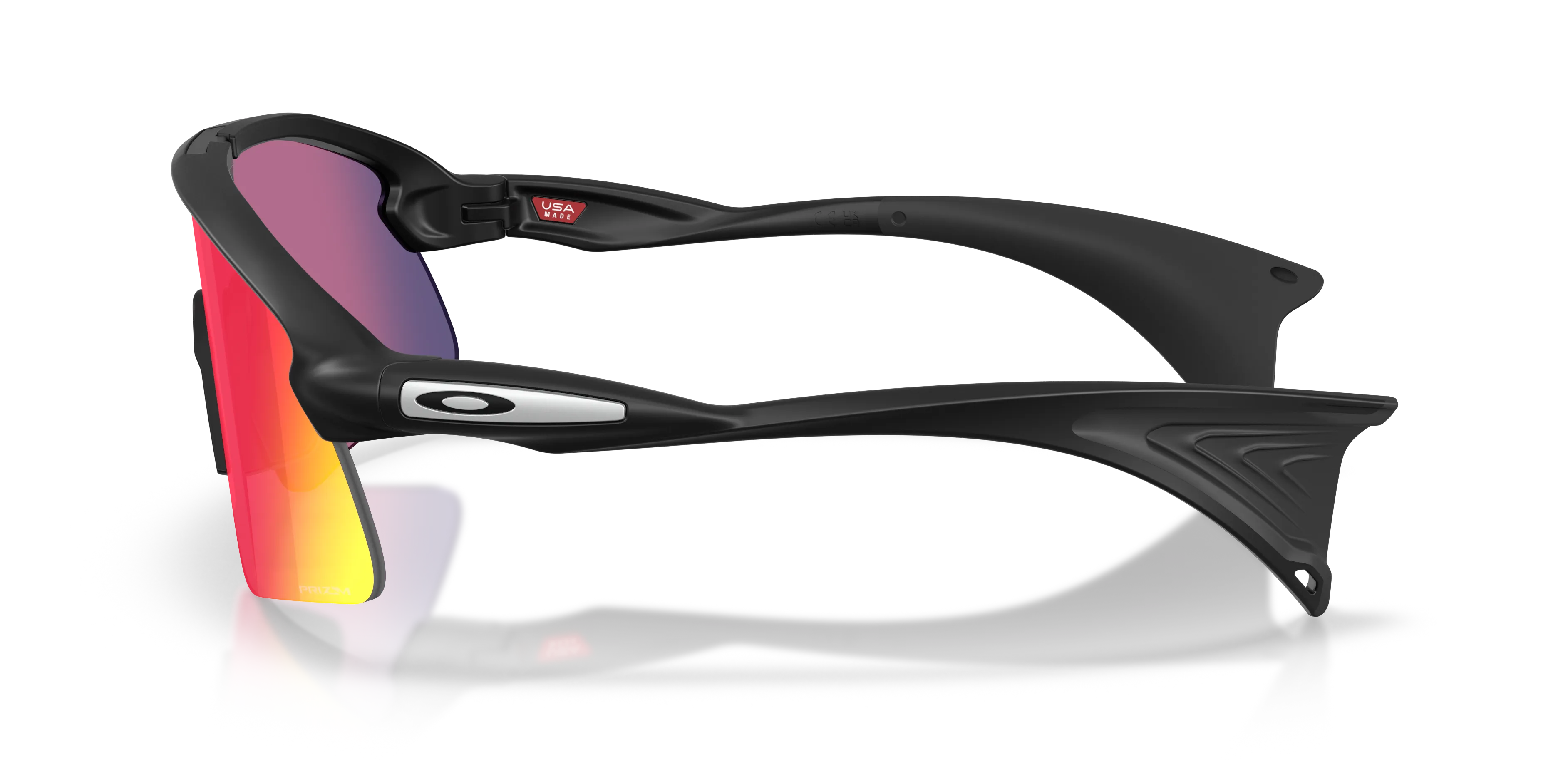 Oakley OO9518 STUNT DEVIL S 951802 Occhiali da sole O_Matter Nero Viola Squadrata Normale - immagine 4