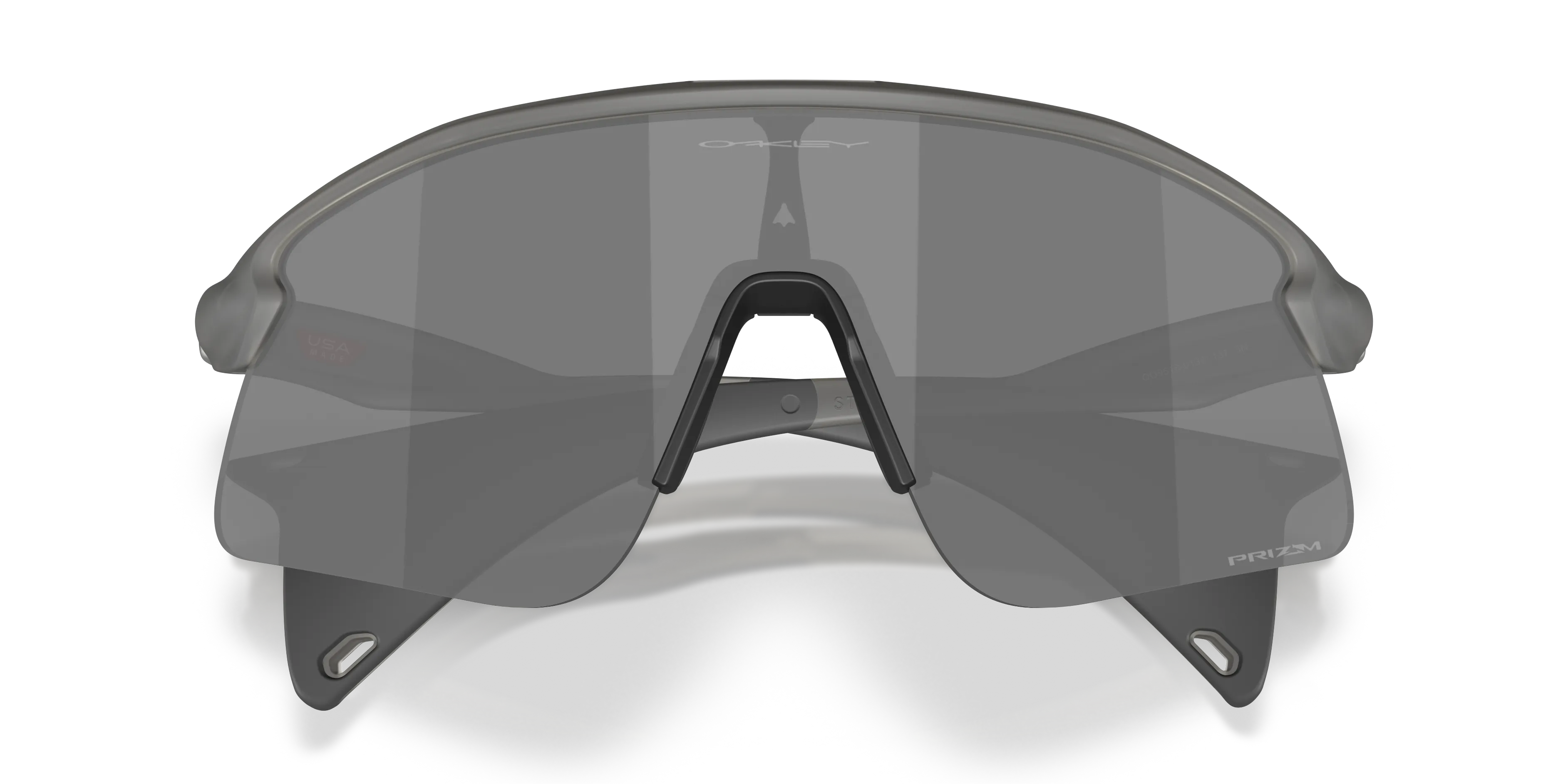 Oakley OO9518 STUNT DEVIL S 951801 Occhiali da sole O_Matter Grigio Grigio Squadrata Normale - immagine 2