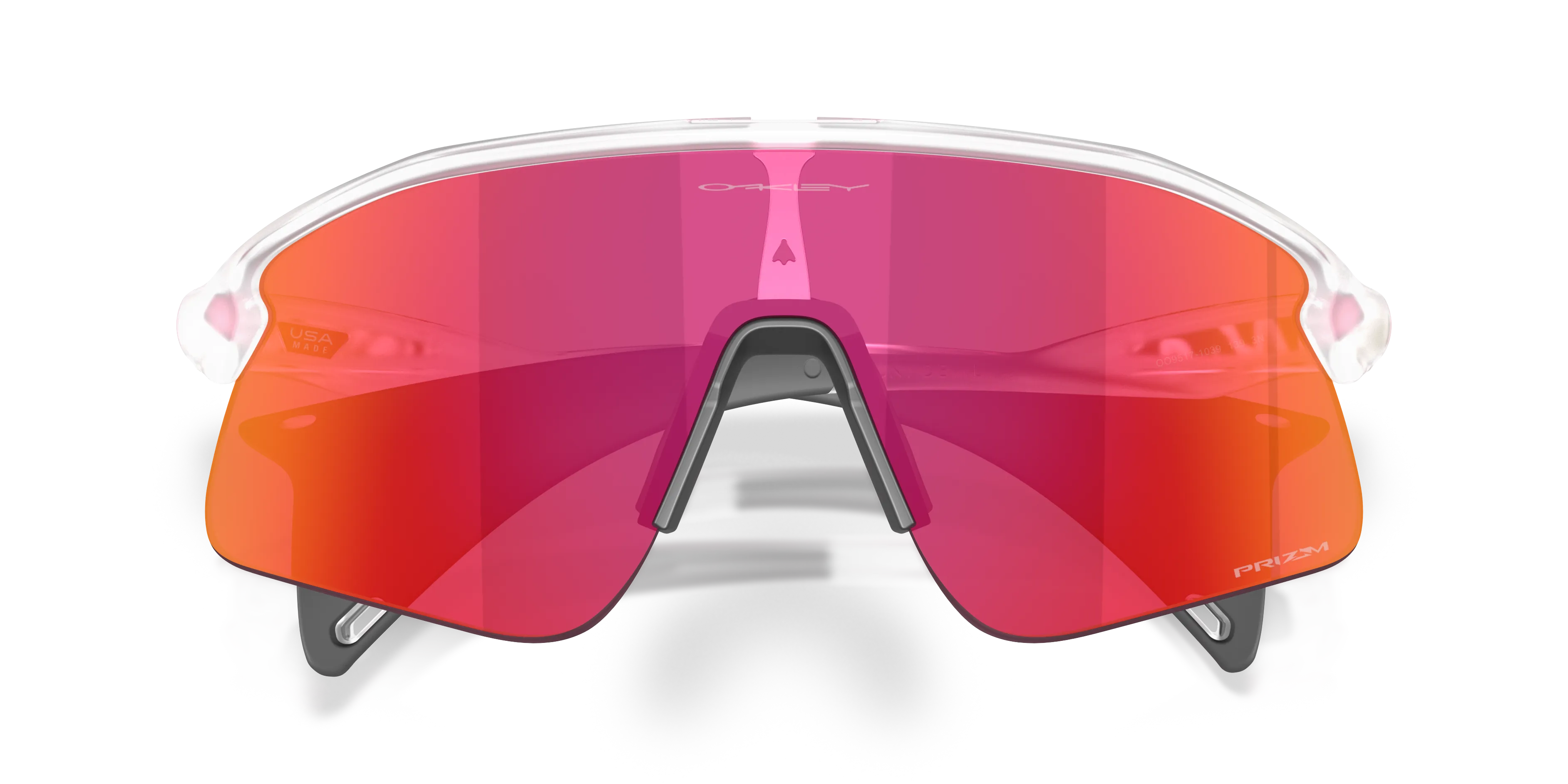 Oakley OO9517 STUNT DEVIL 951710 Occhiali da sole O_Matter Trasparente Viola Squadrata Normale - immagine 2