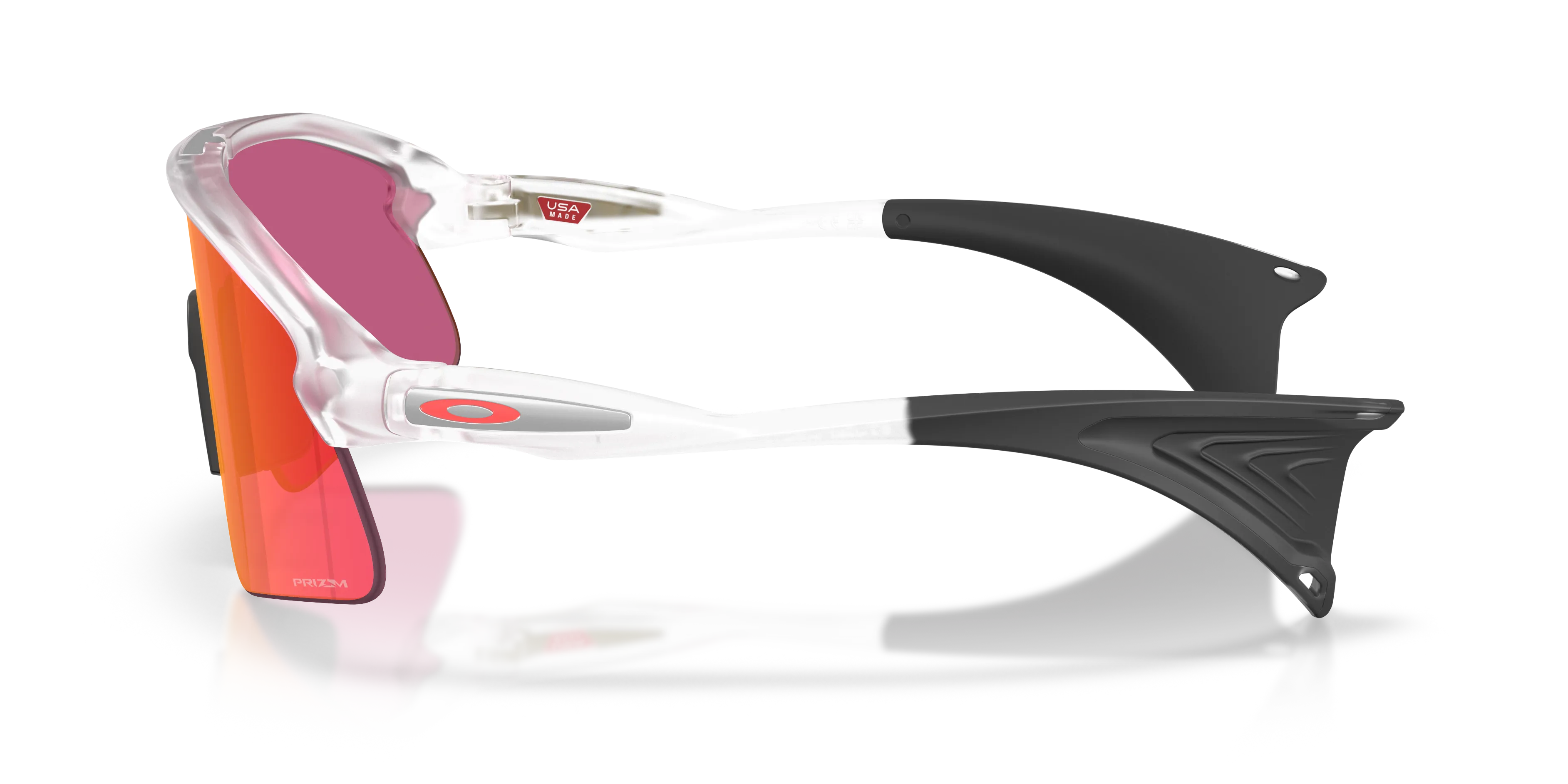 Oakley OO9517 STUNT DEVIL 951710 Occhiali da sole O_Matter Trasparente Viola Squadrata Normale - immagine 4