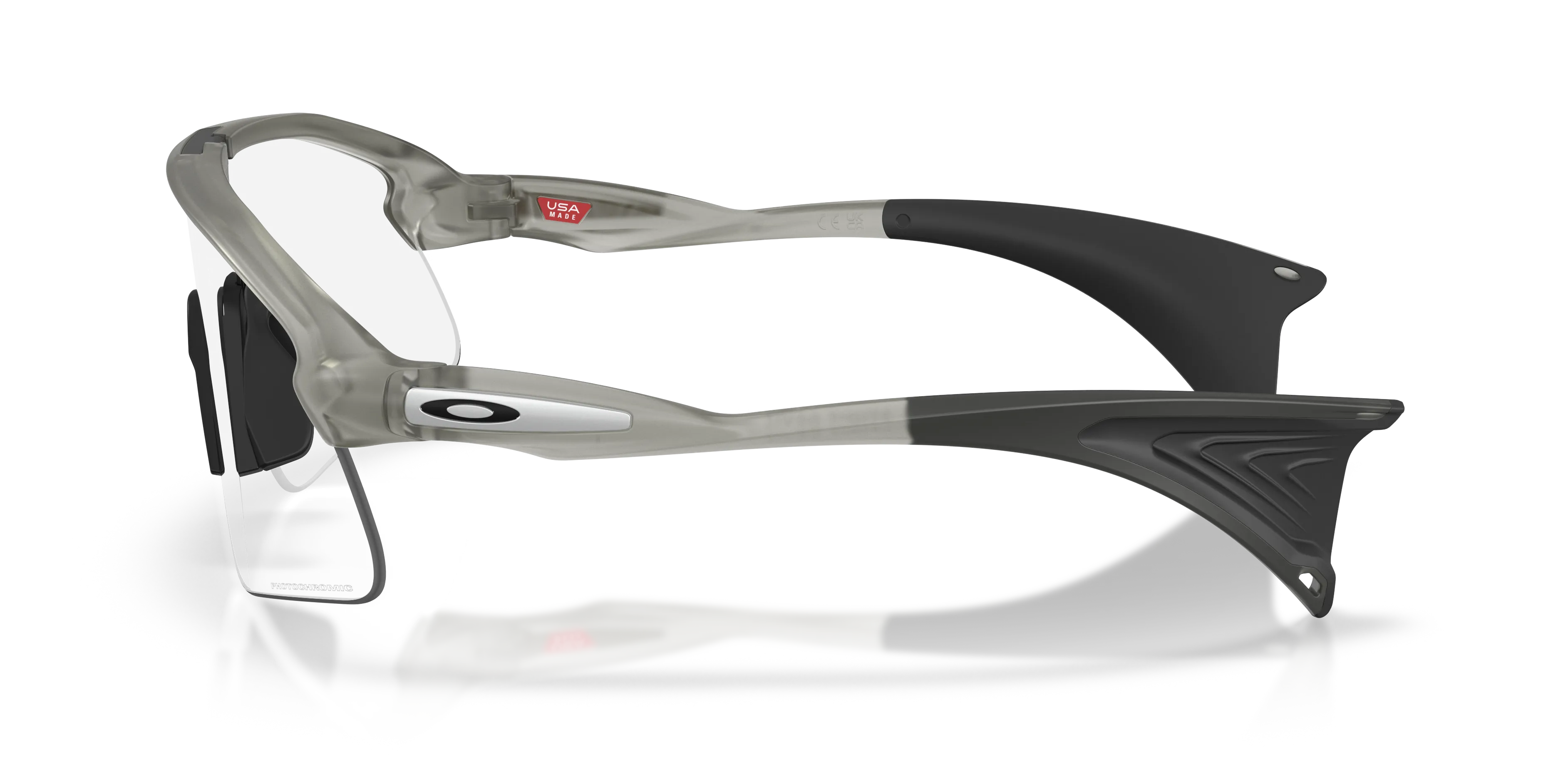 Oakley OO9517 STUNT DEVIL 951708 Occhiali da sole O_Matter Grigio Grigio Squadrata Fotocromatiche - immagine 4