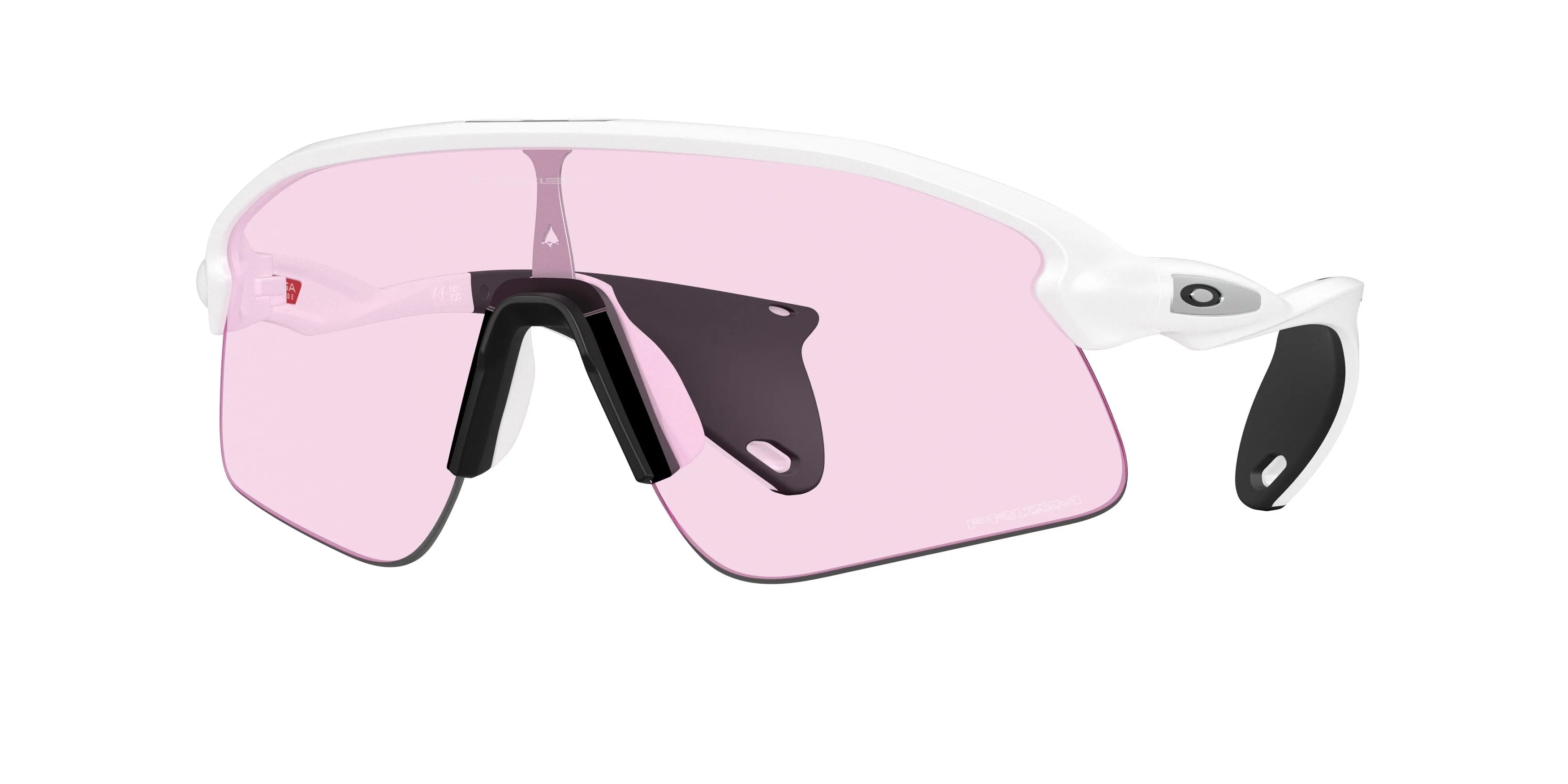 Oakley OO9517 STUNT DEVIL 951707 Occhiali da sole O_Matter Bianco Rosa Squadrata Normale - immagine 1