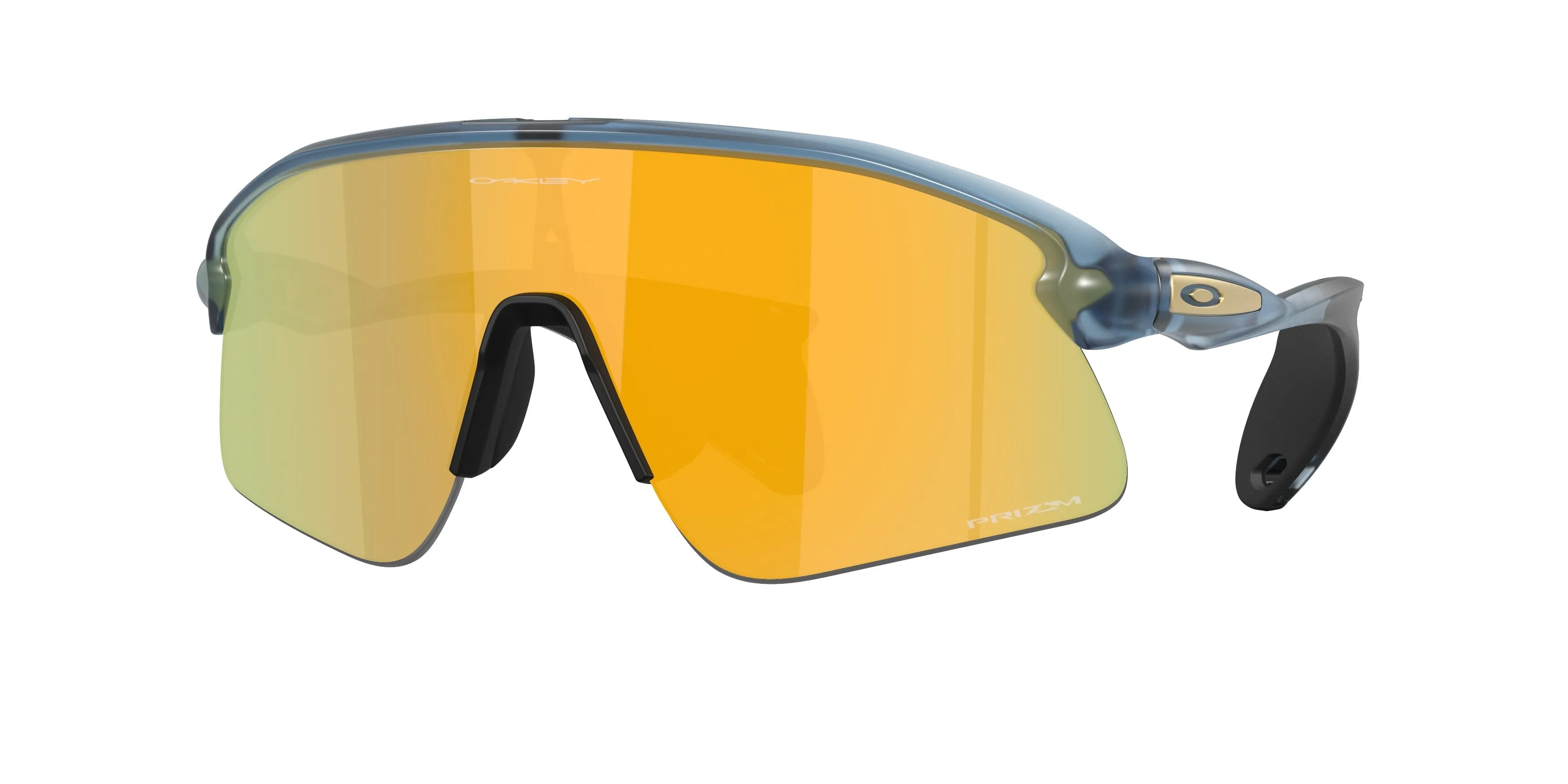 Oakley OO9517 STUNT DEVIL 951705 Occhiali da sole O_Matter Blu Oro Squadrata Normale - immagine 1