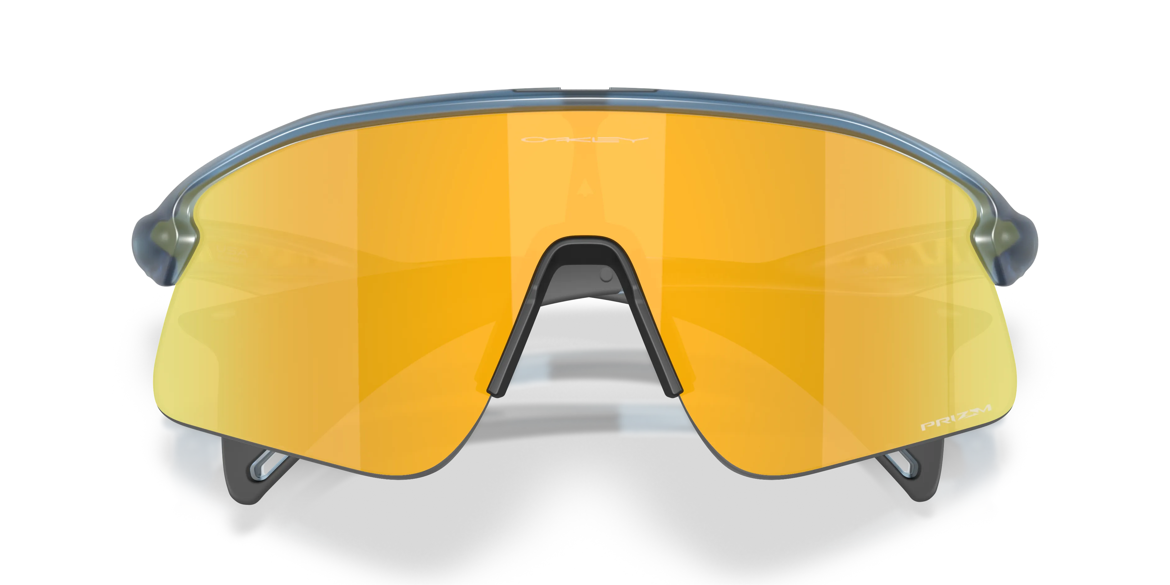 Oakley OO9517 STUNT DEVIL 951705 Occhiali da sole O_Matter Blu Oro Squadrata Normale - immagine 2