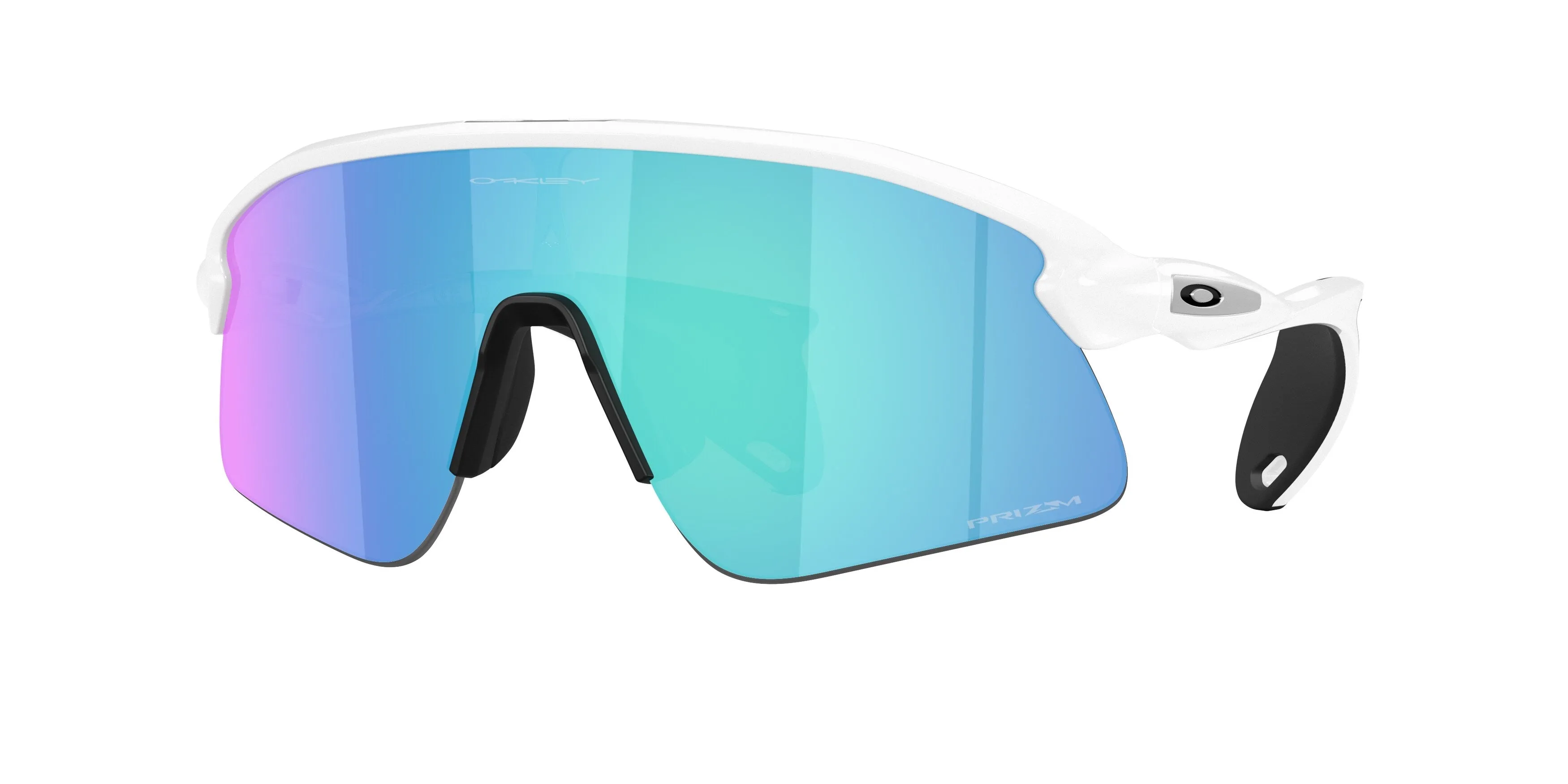 Oakley OO9517 STUNT DEVIL 951704 Occhiali da sole O_Matter Bianco Blu Squadrata Normale - immagine 1