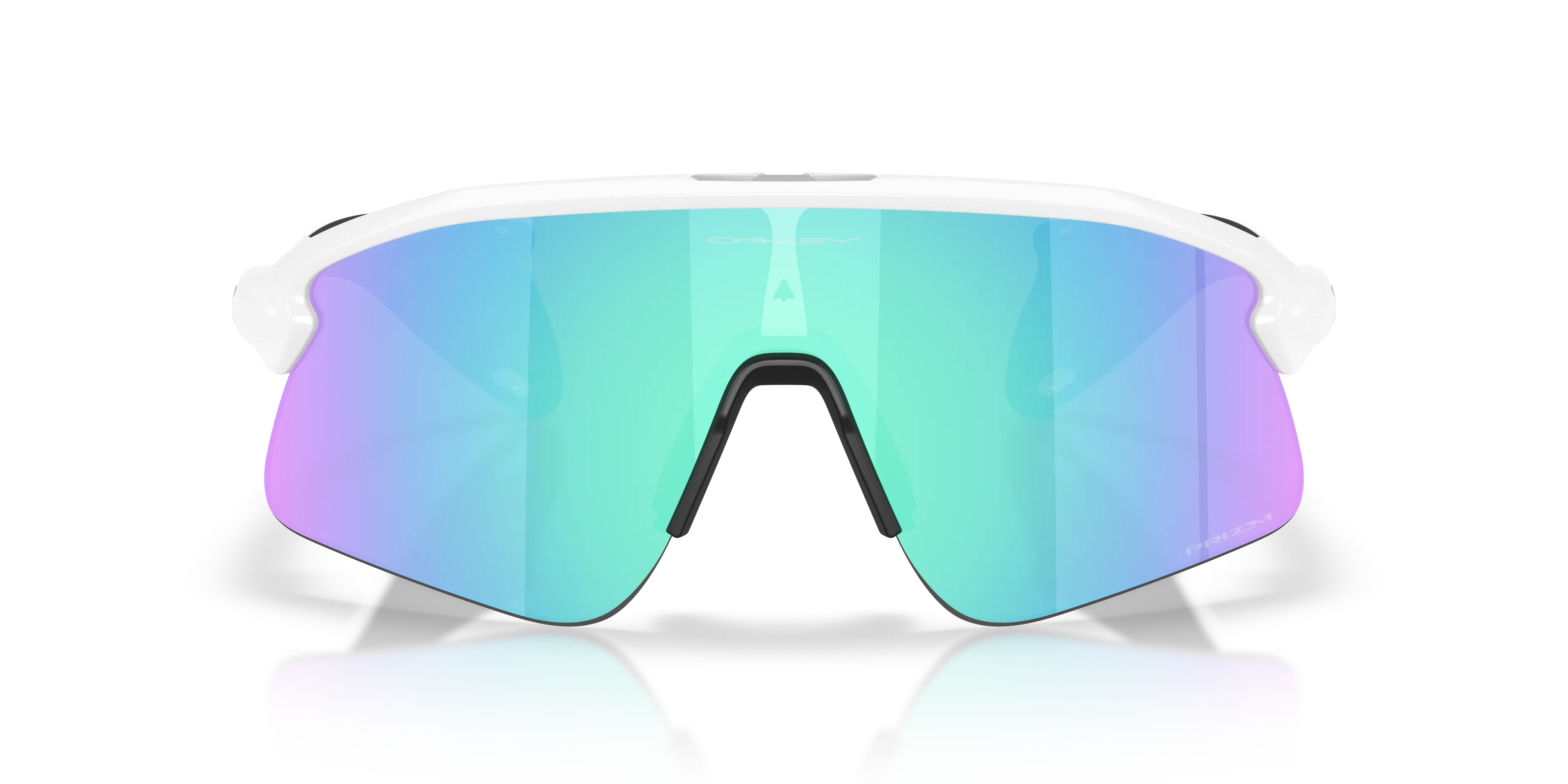 Oakley OO9517 STUNT DEVIL 951704 Occhiali da sole O_Matter Bianco Blu Squadrata Normale - immagine 3