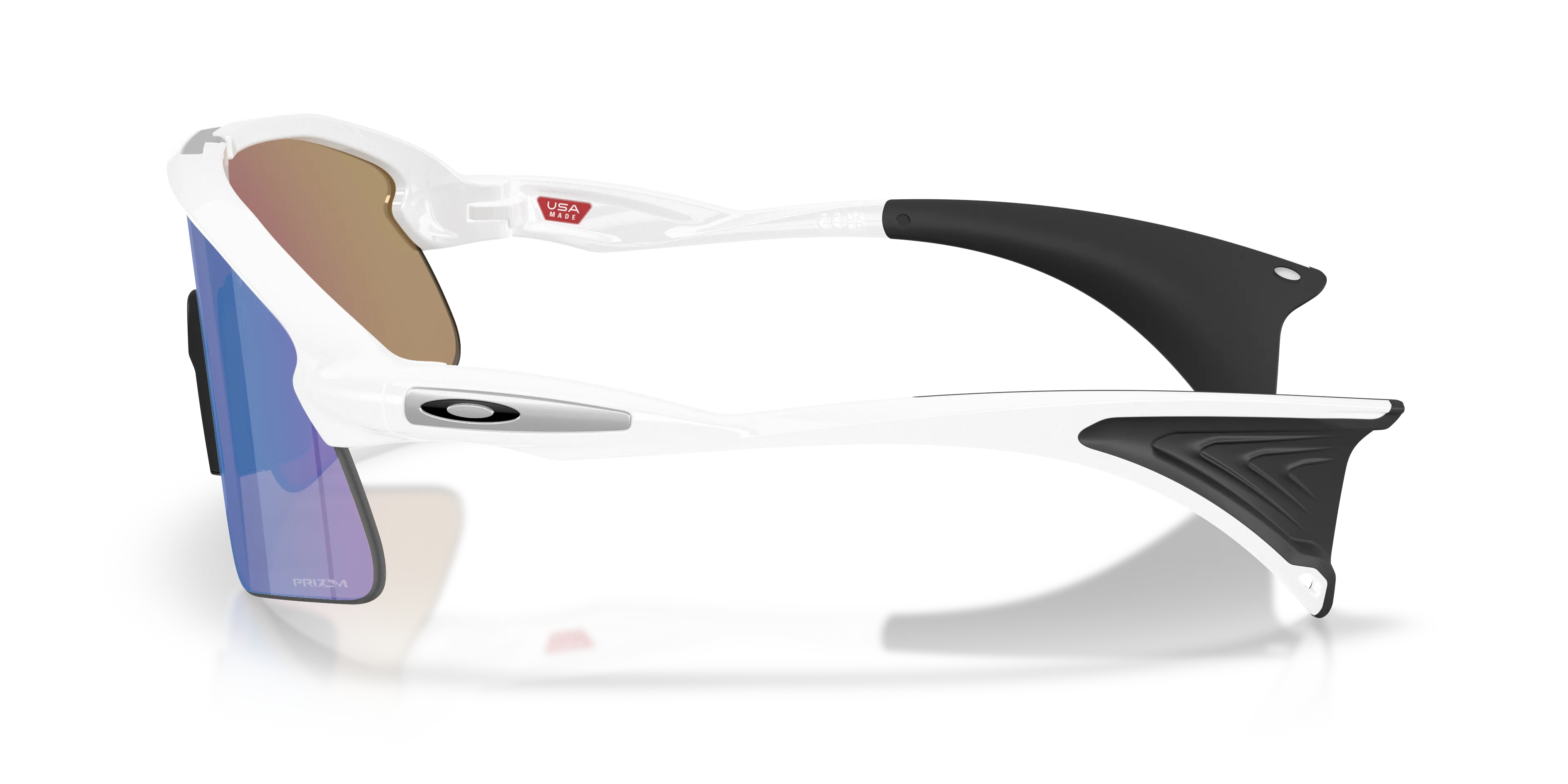 Oakley OO9517 STUNT DEVIL 951704 Occhiali da sole O_Matter Bianco Blu Squadrata Normale - immagine 4